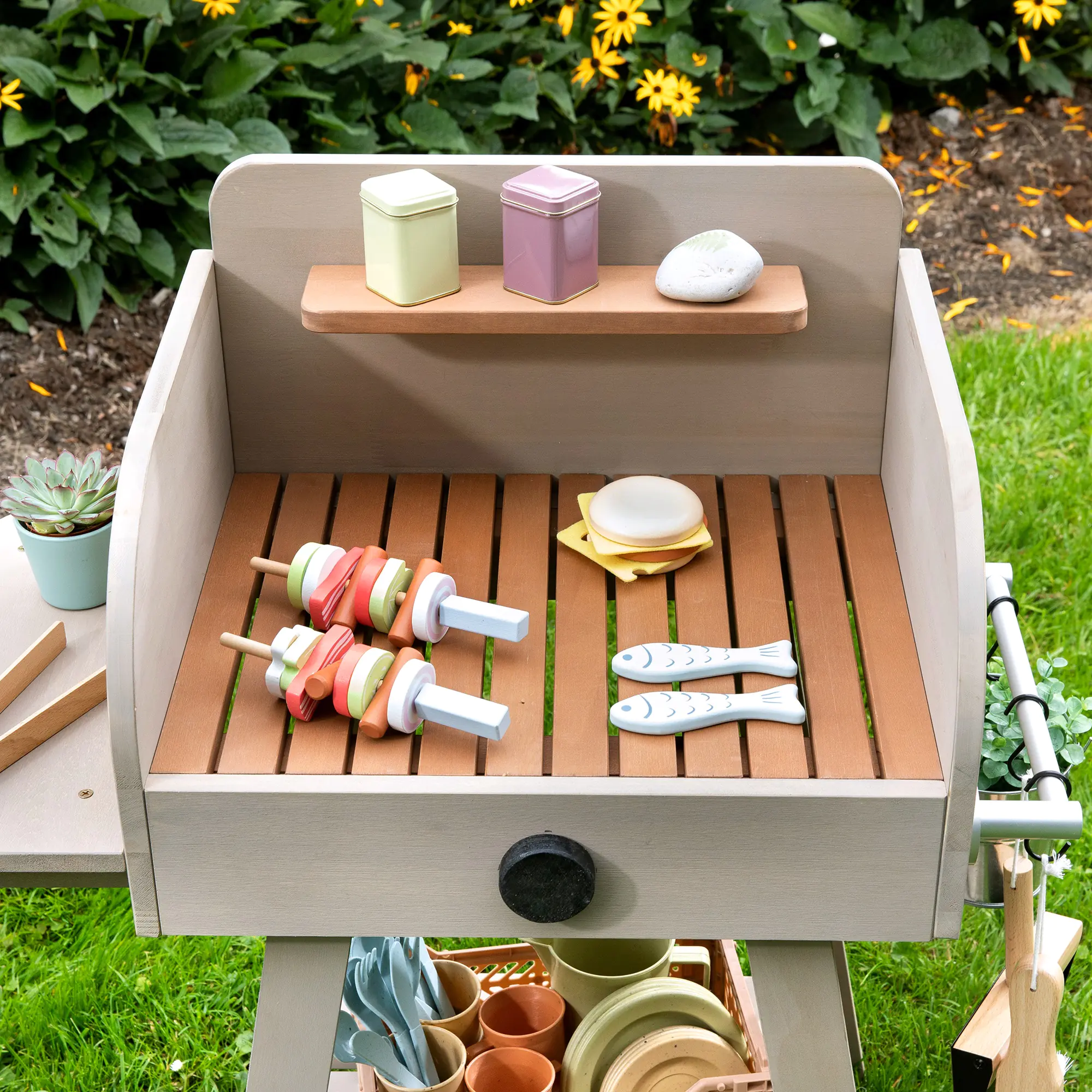 Muddy Buddy Spielgrill BBQ Chef 68 x 37 x 79 cm
