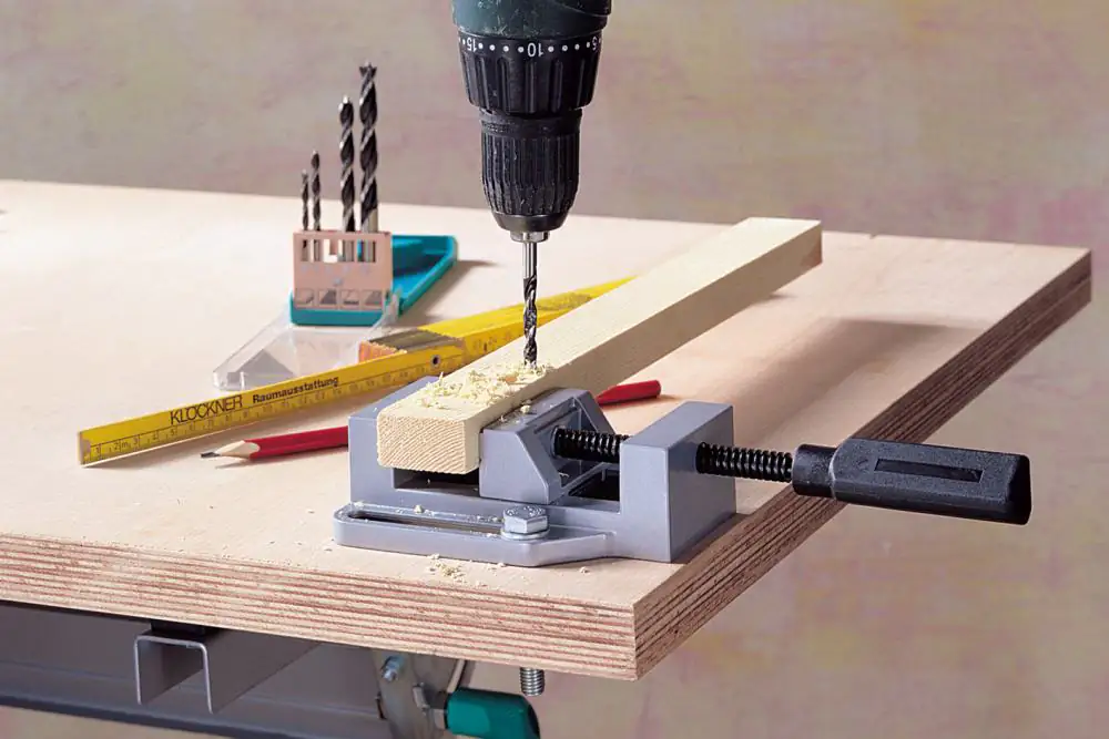 Wolfcraft Schraubstock simplex 68 mm feststehend