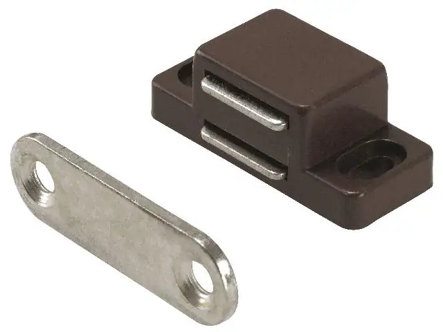 Hettich Magnetschnäpper braun, 4 Stück