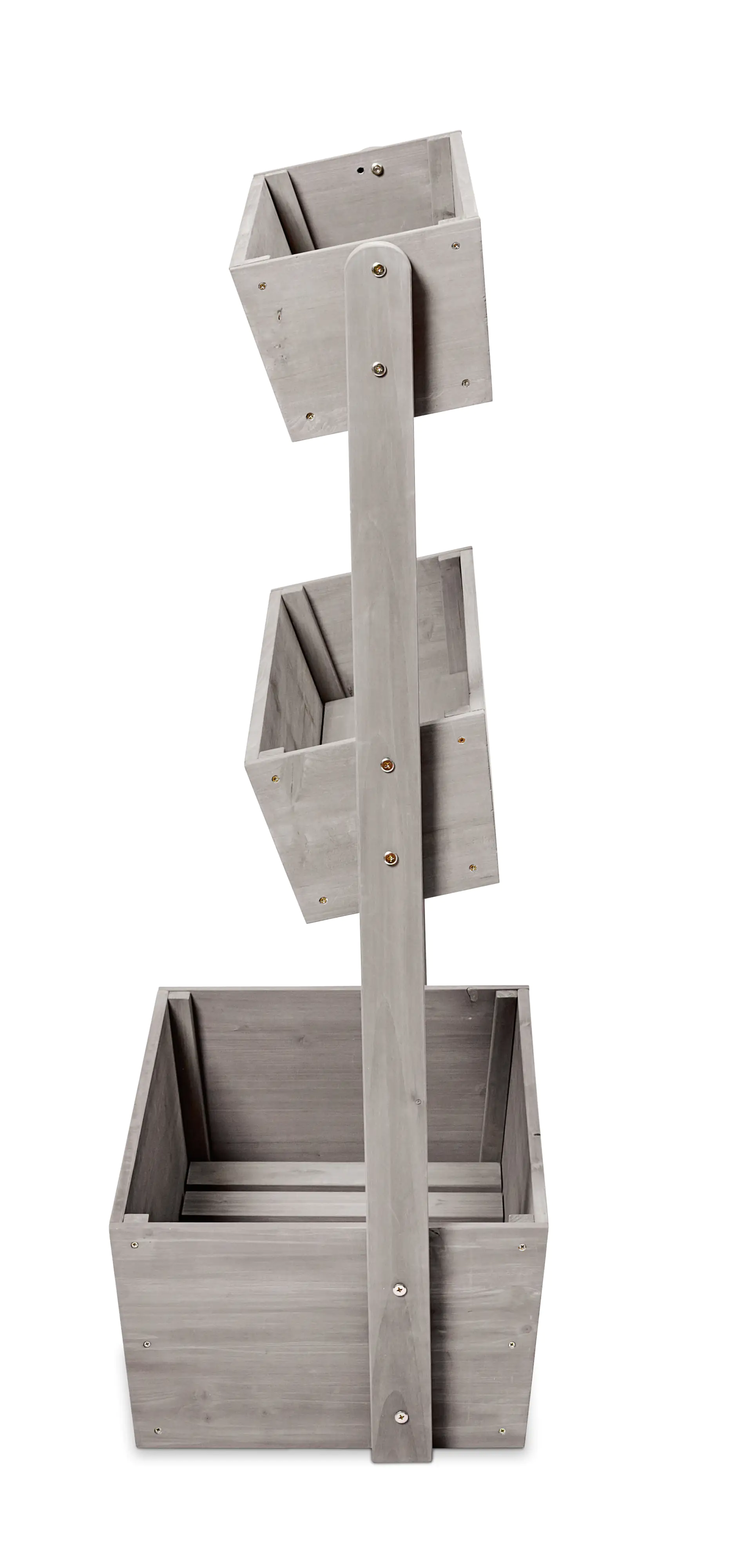 Butenkist Stufenbeet Freyja Holz mit Pflanzvlies 76 x 43 x 120 cm