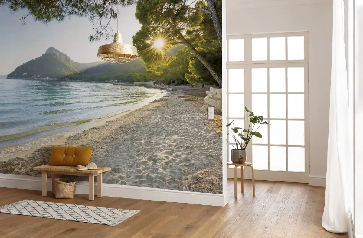 Komar Vlies Fototapete Lonely Paradise 450 x 280 cm 