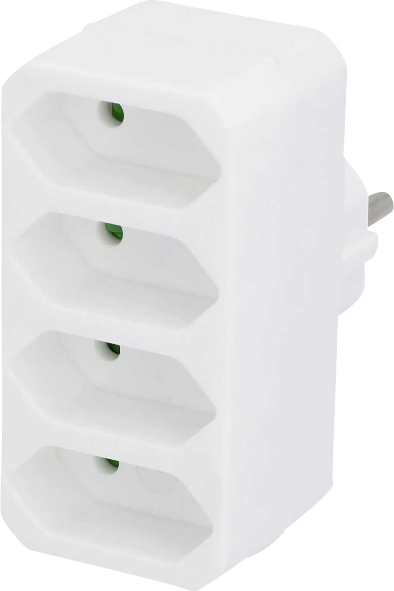 Euro-Adapter 4-fach weiß