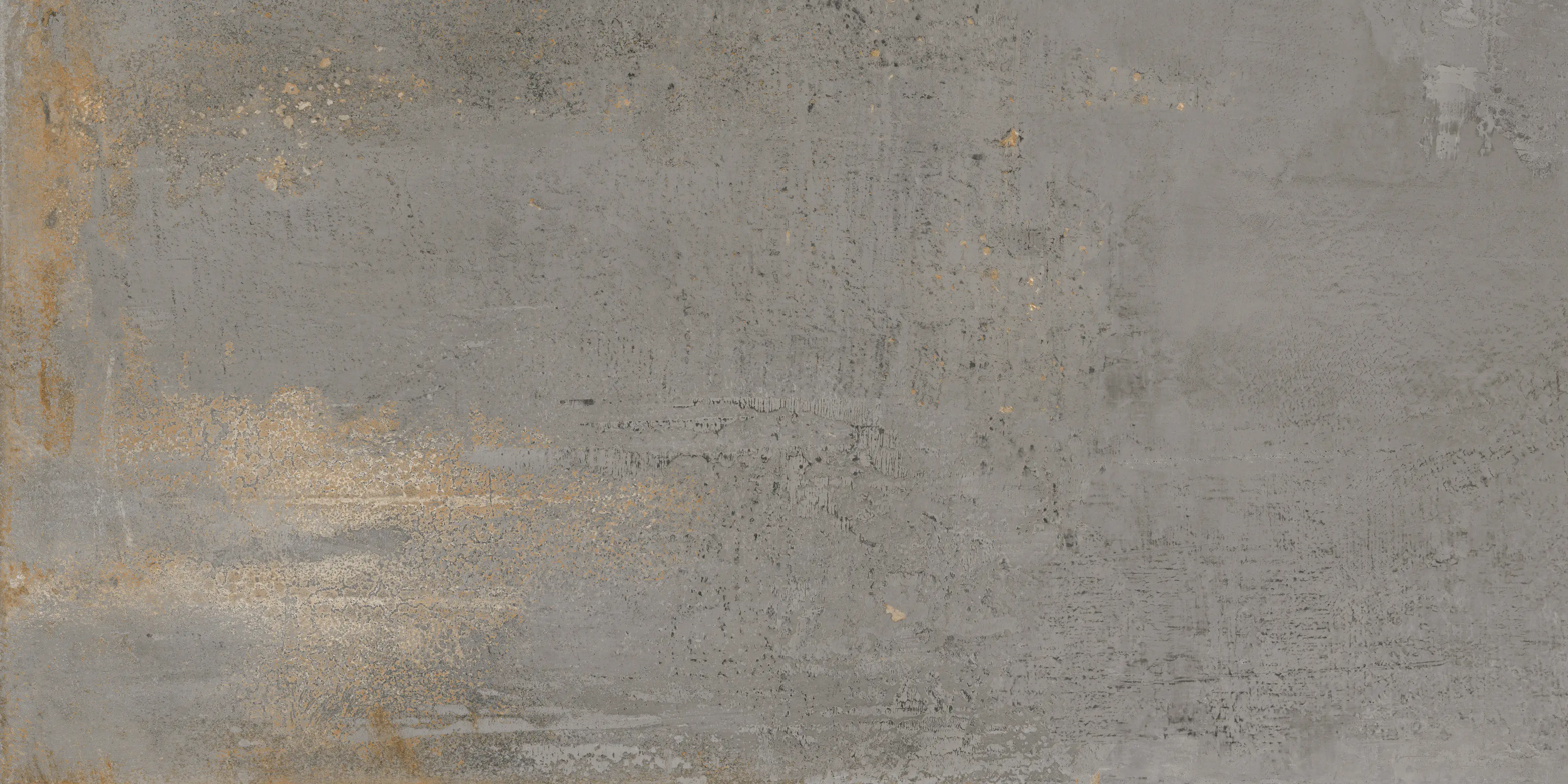 Terrassenplatte Feinsteinzeug Metallic 60 x 120 x 2 cm grau-braun