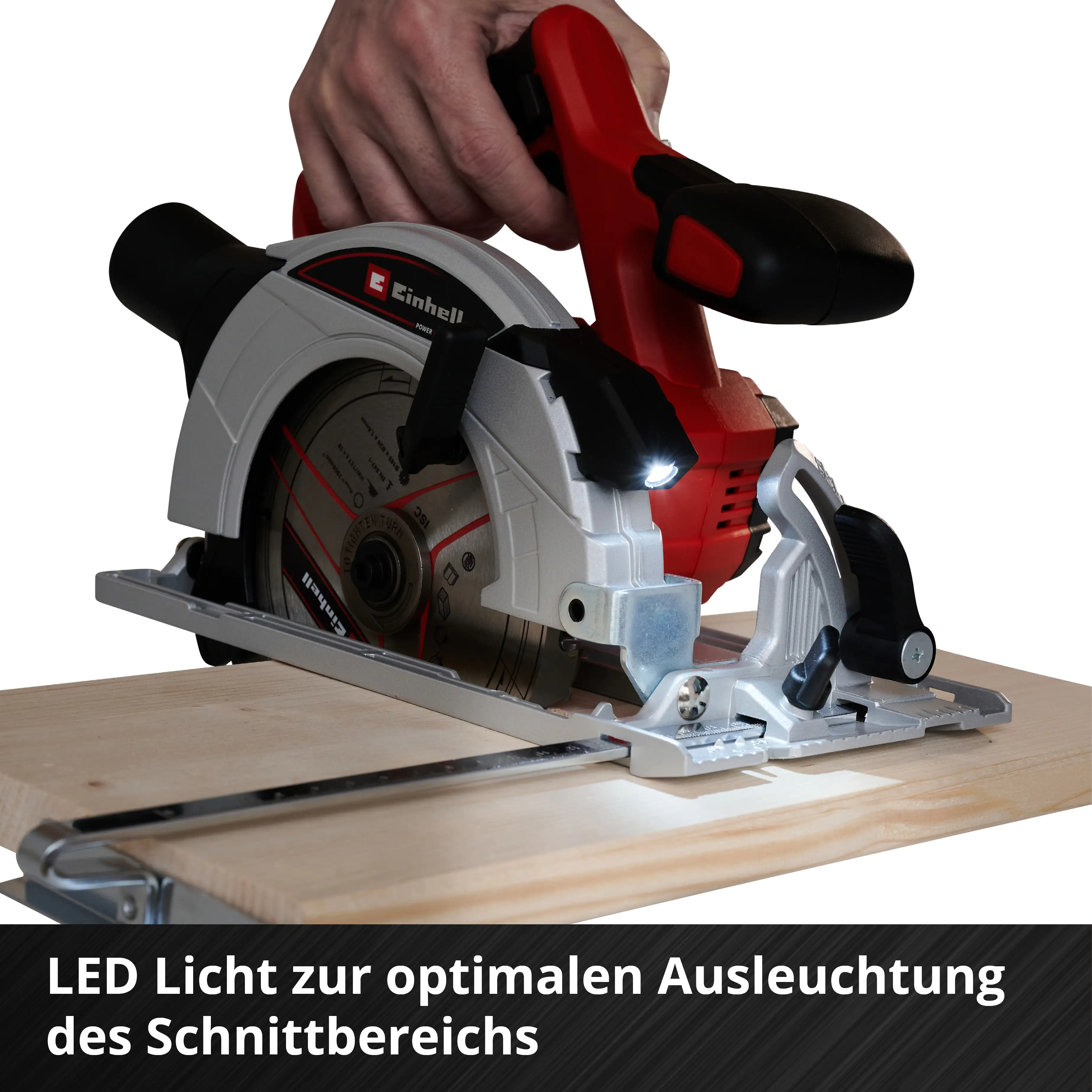 Einhell Expert Akku-Handkreissäge TE-CS 18/165-1 Li Solo 18 V
