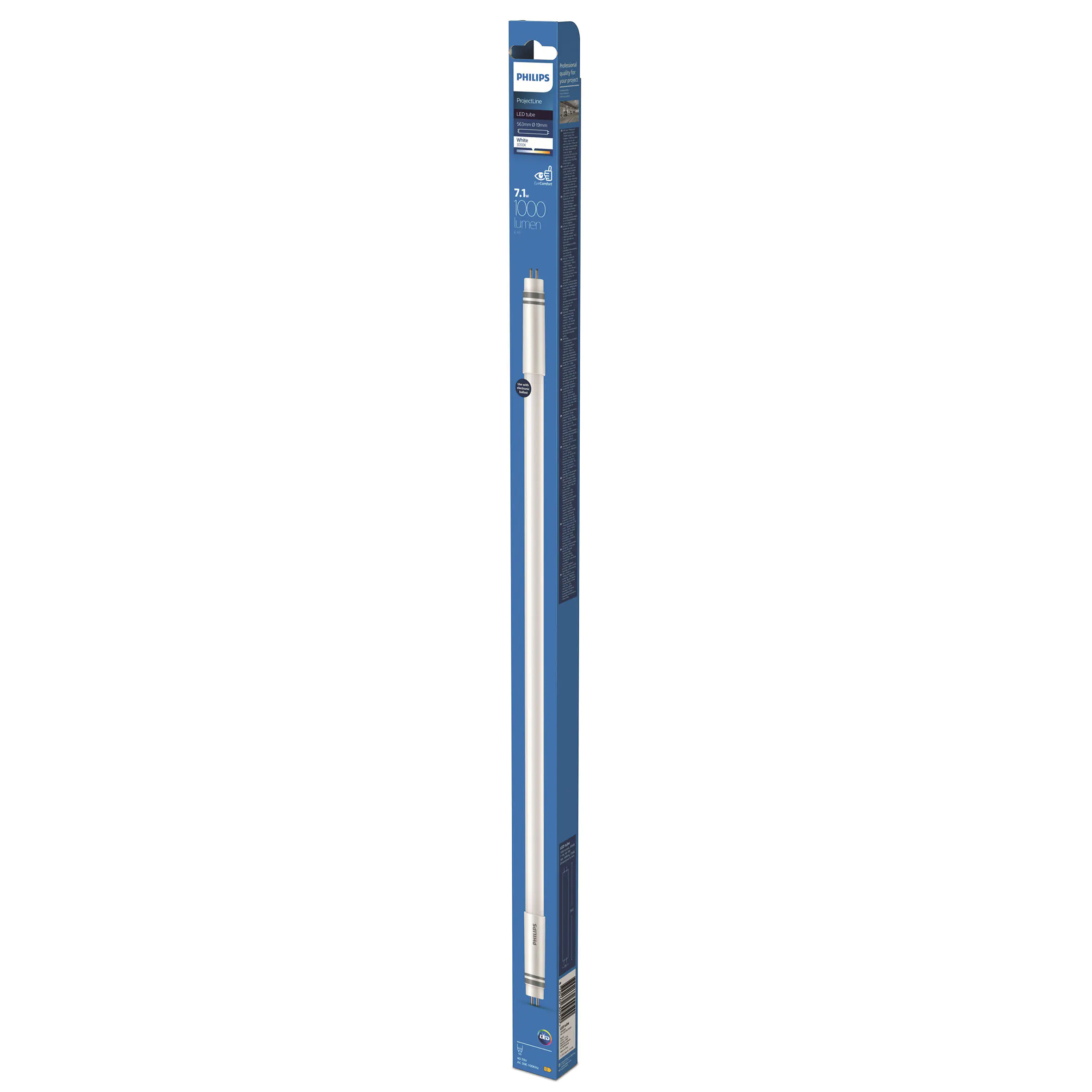 Philips LED-Leuchtmittel Stabform 60 cm G5 7,1 W warmweiß