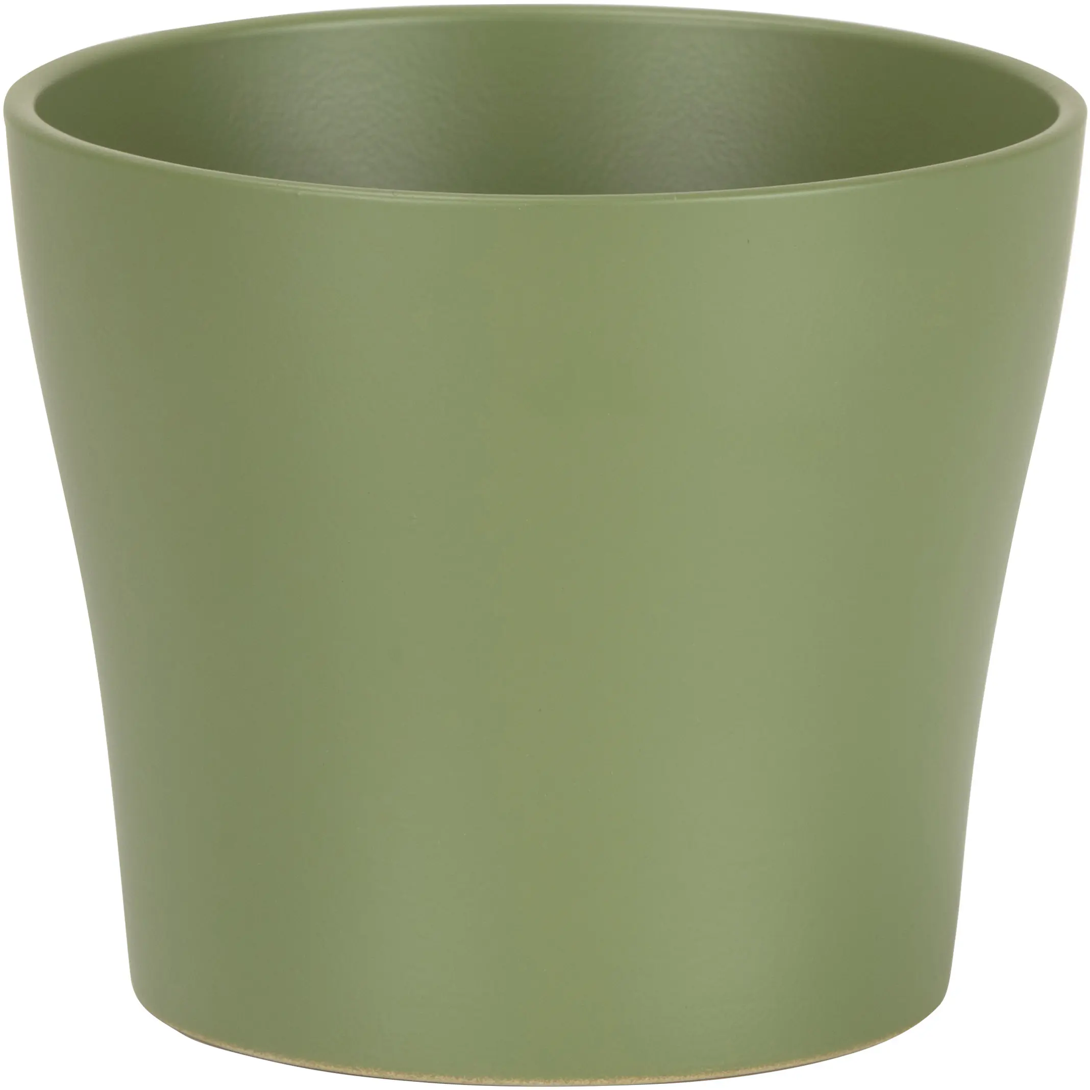 Scheurich Übertopf Serie 808 Ø 19 x 19 cm oliva