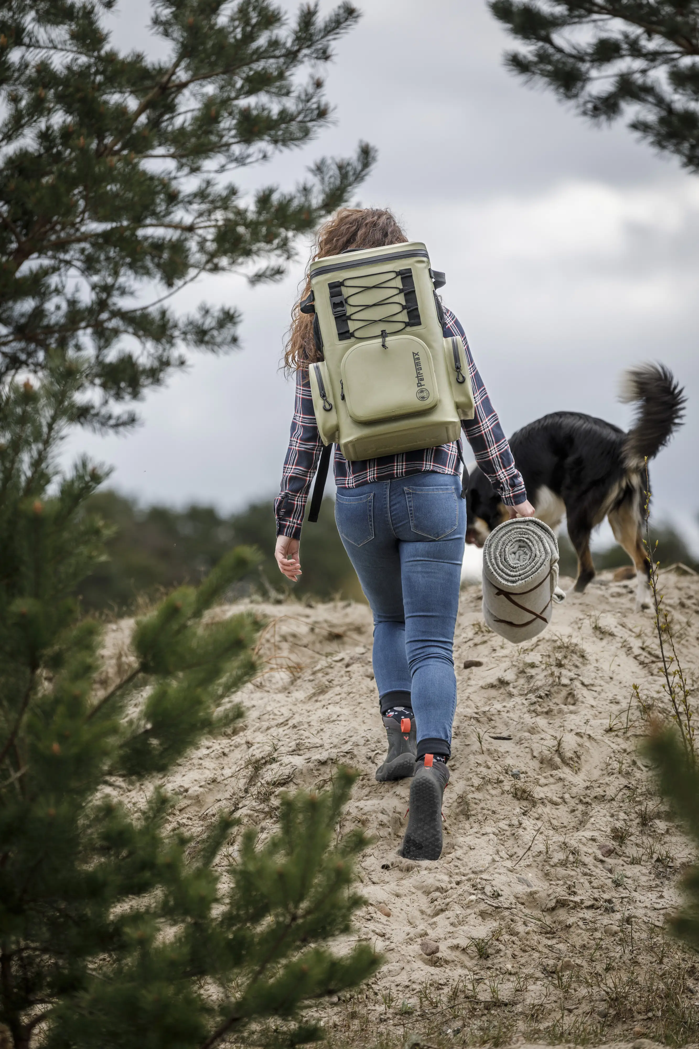 Petromax Kühlrucksack 17 Liter 51,5 x 37,5 x 32 cm oliv