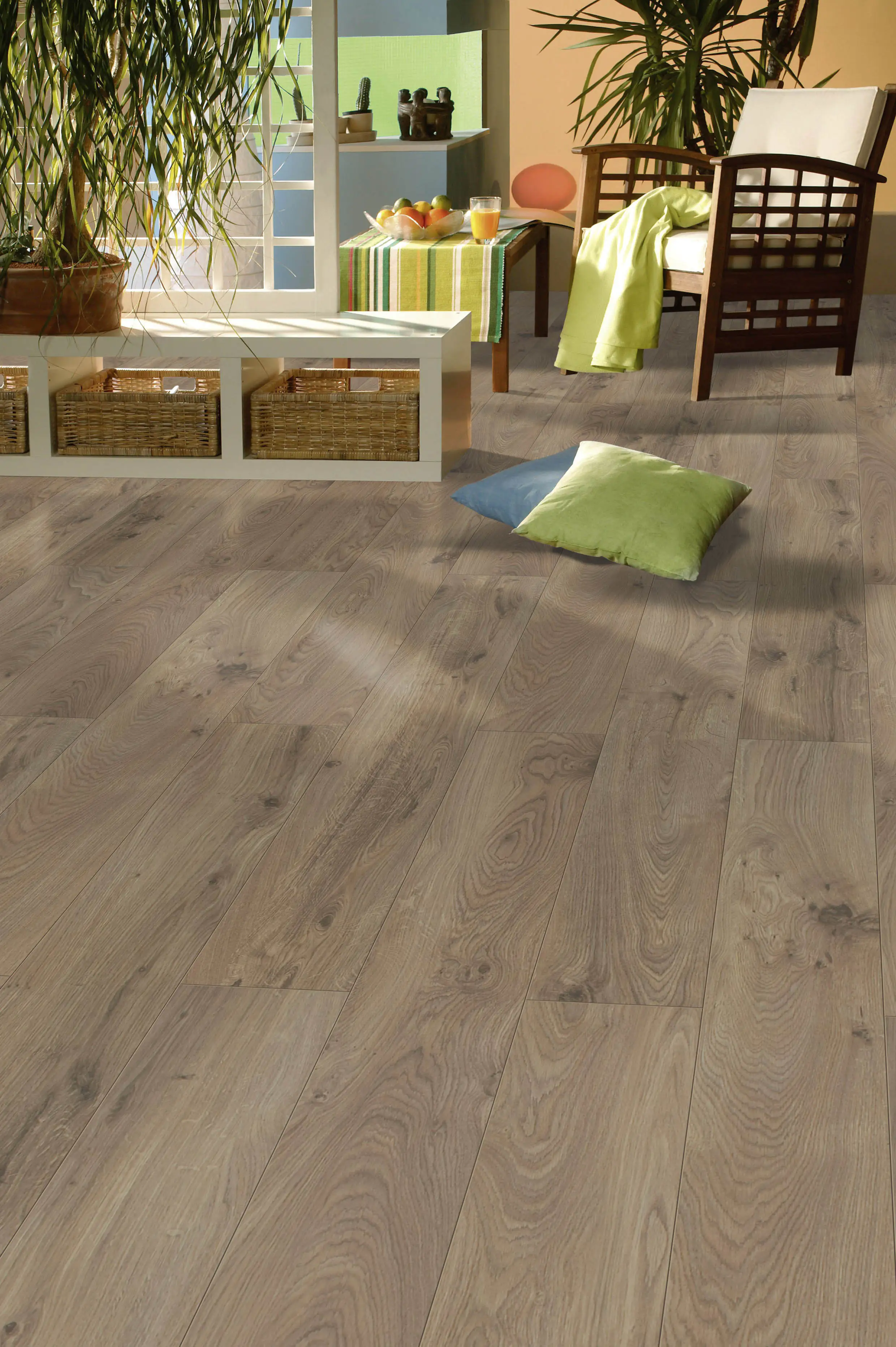 Classen Laminat 7 mm 4V 128,6 x 19,4 cm 7 mm Oak nature red