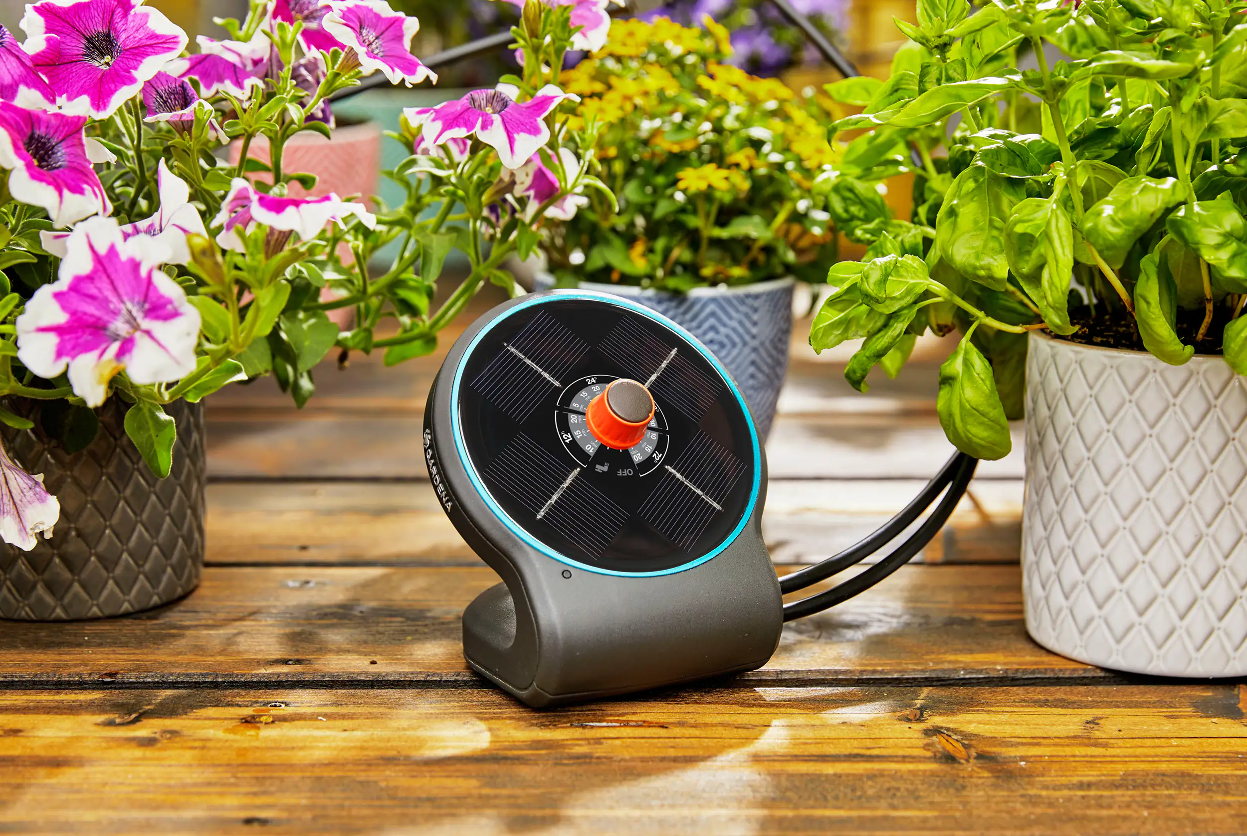 Gardena Solar Bewässerung aquaBloom Set