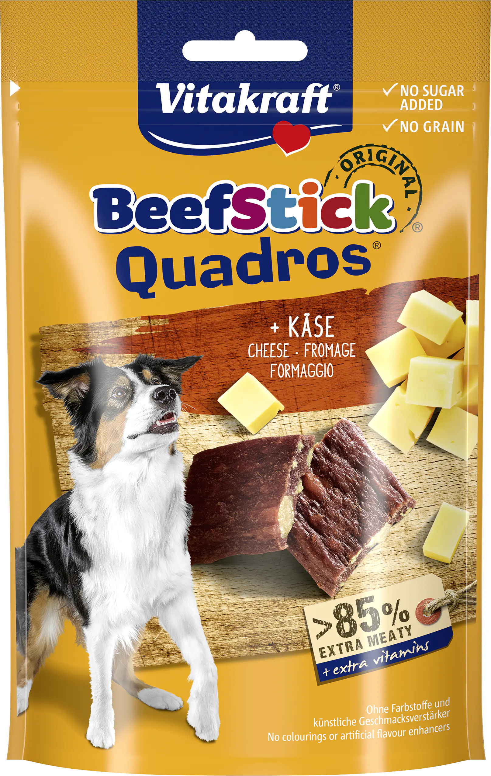 Vitakraft Beef Stick® Quadros® Käse 70 g