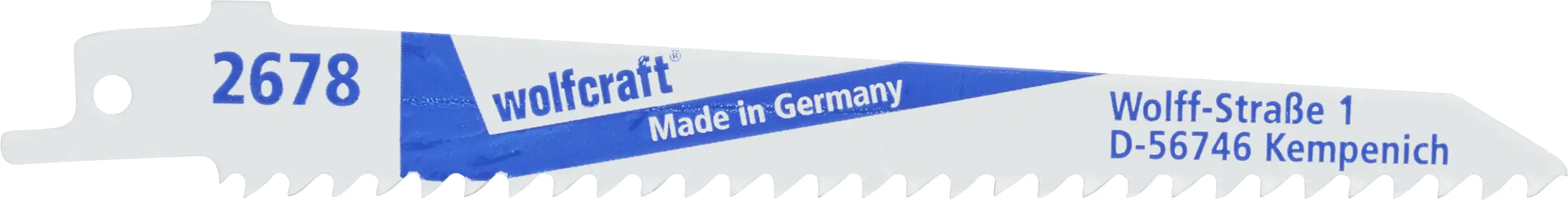 Wolfcraft Säbelsägeblatt 150 mm Bi-Metall