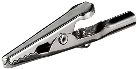 Abgreifklemmen für Steckanschluss 4 mm - 5 Stück