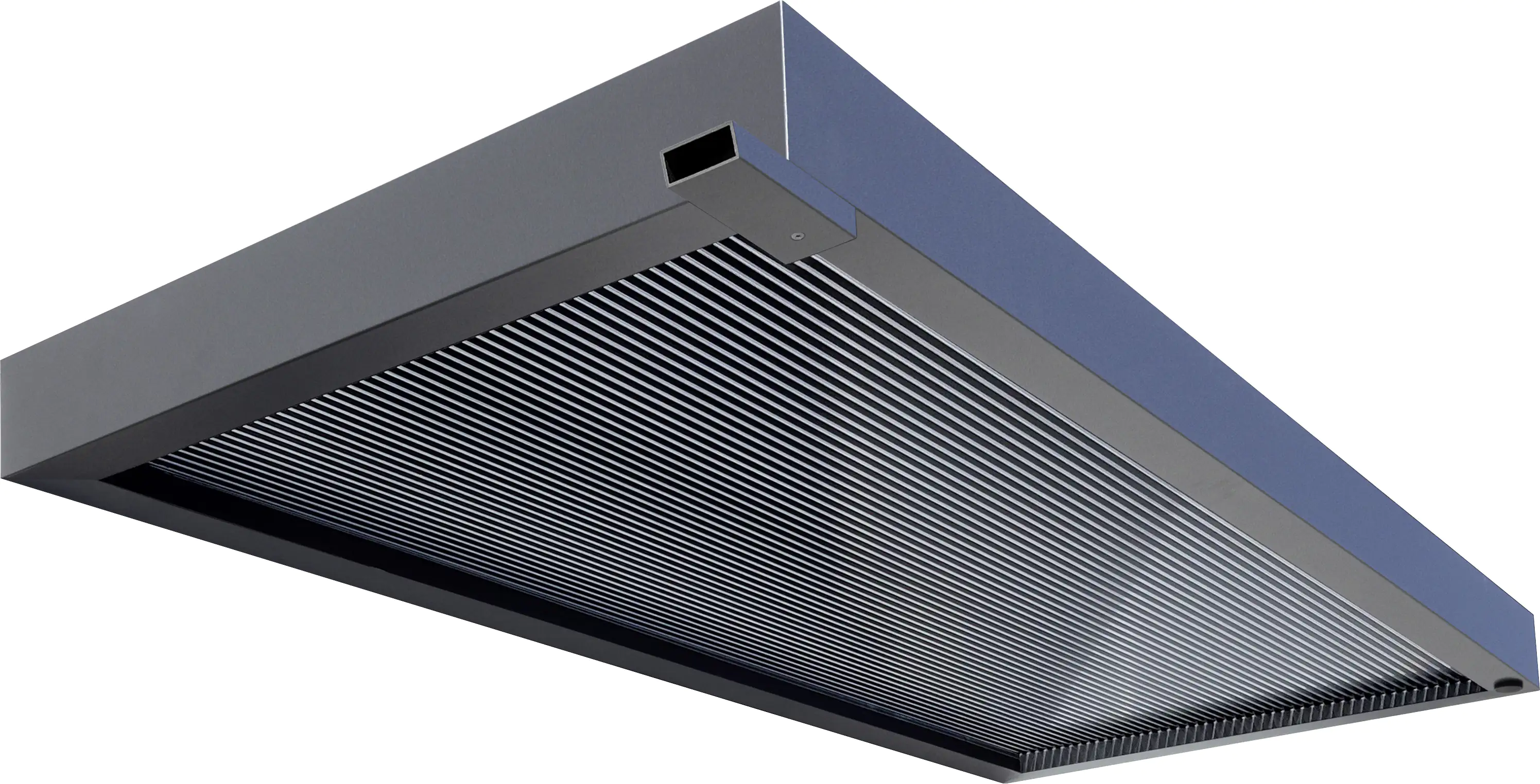 Gutta Vordach Rechteckvordach 200 x 90 x 12,5 cm anthrazit BS 3D-LINE