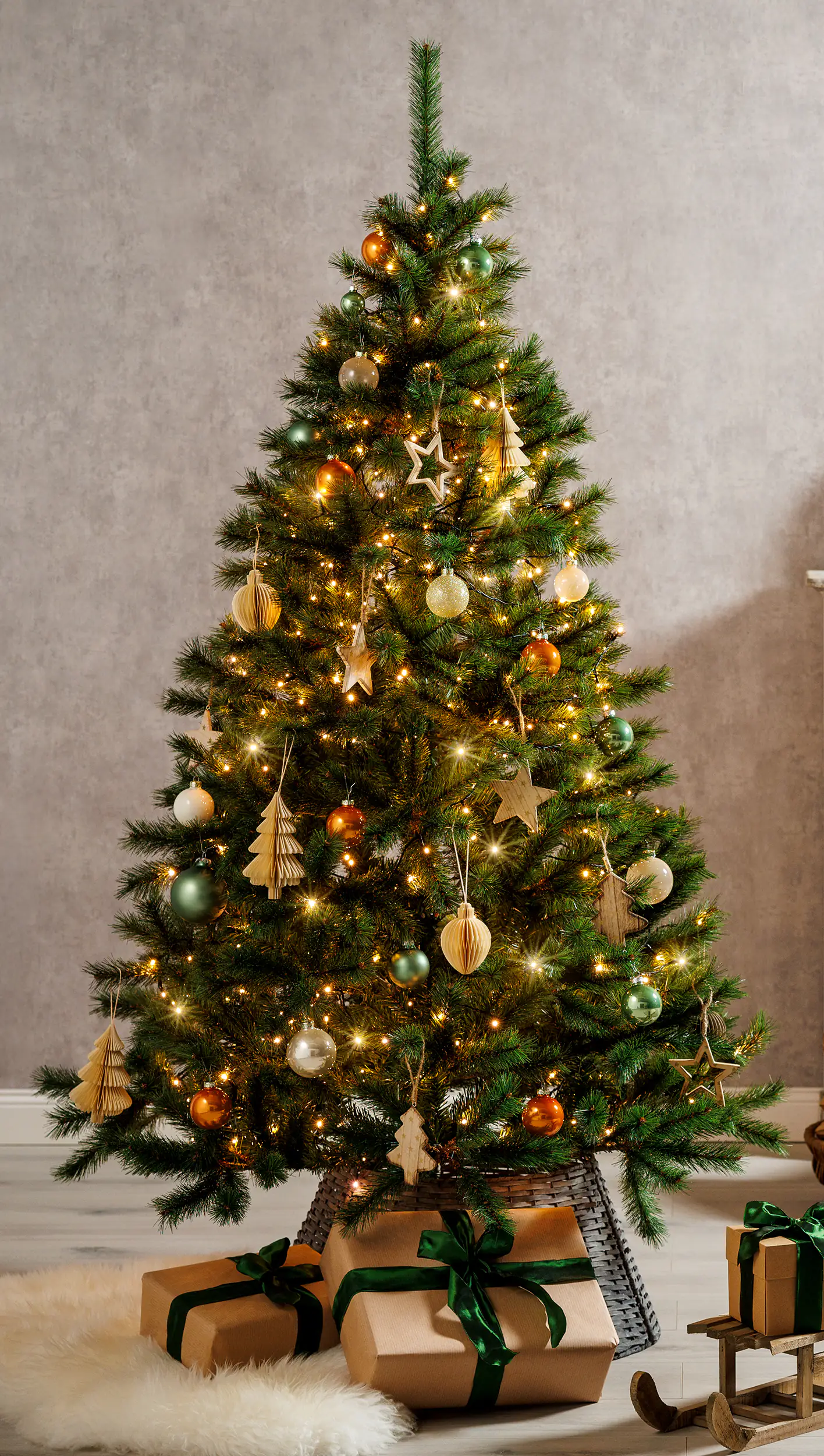 Black Box Trees Weihnachtsbaum Toronto grün 155 cm