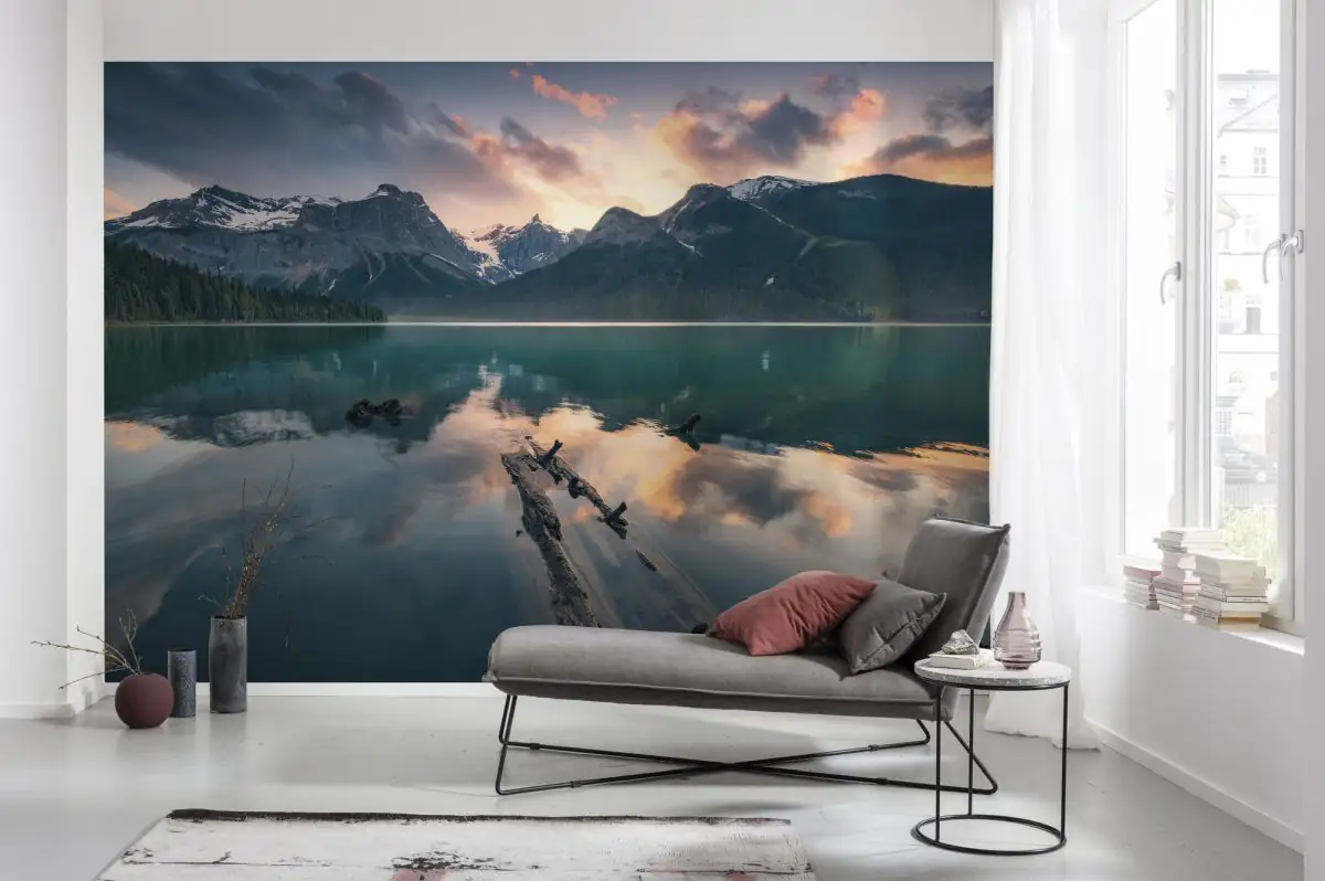 Komar Vlies Fototapete Burning Emerald 450 x 280 cm 