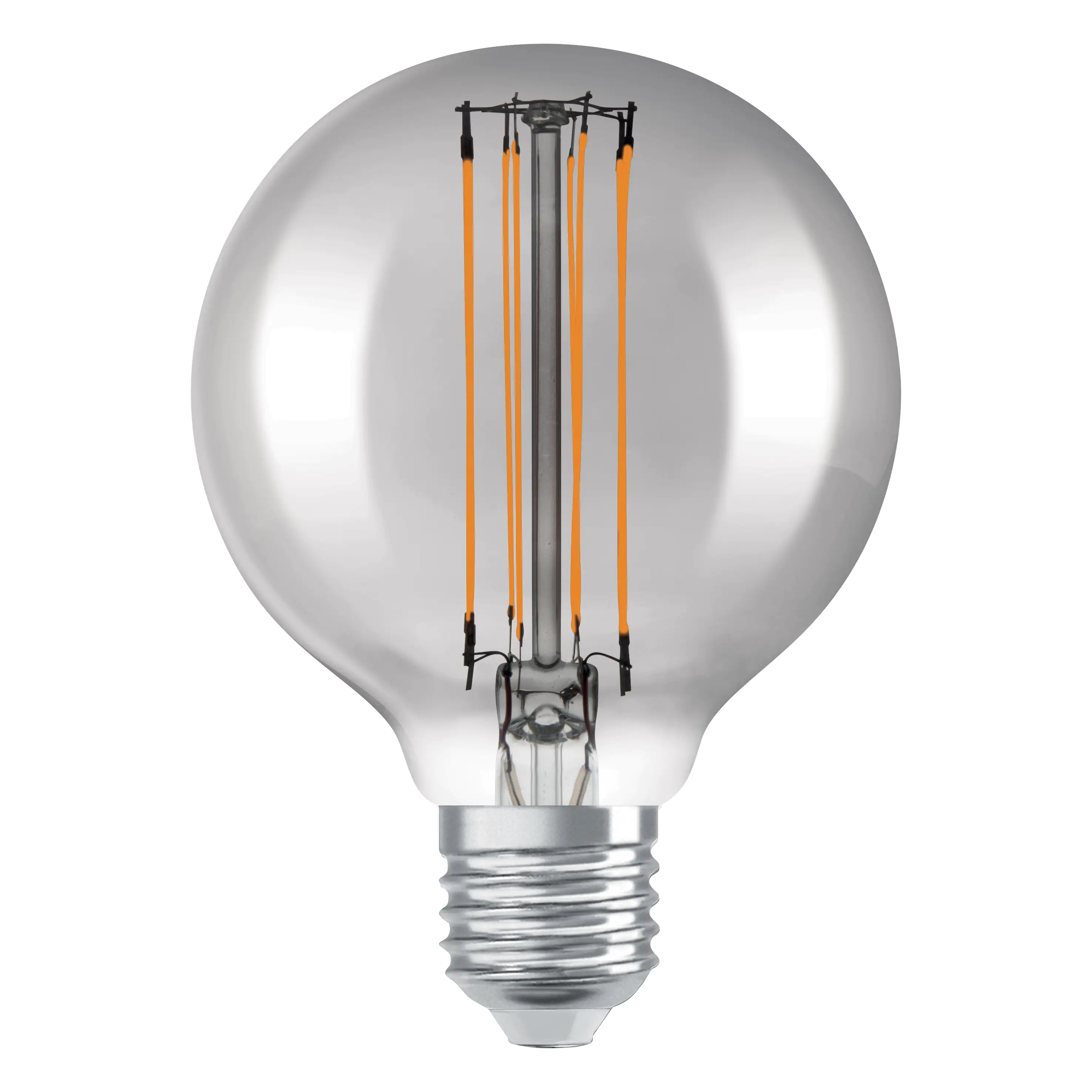 Ledvance LED Leuchtmittel Vintage 1906 Globe G80 E27 11 W dimmbar rauch