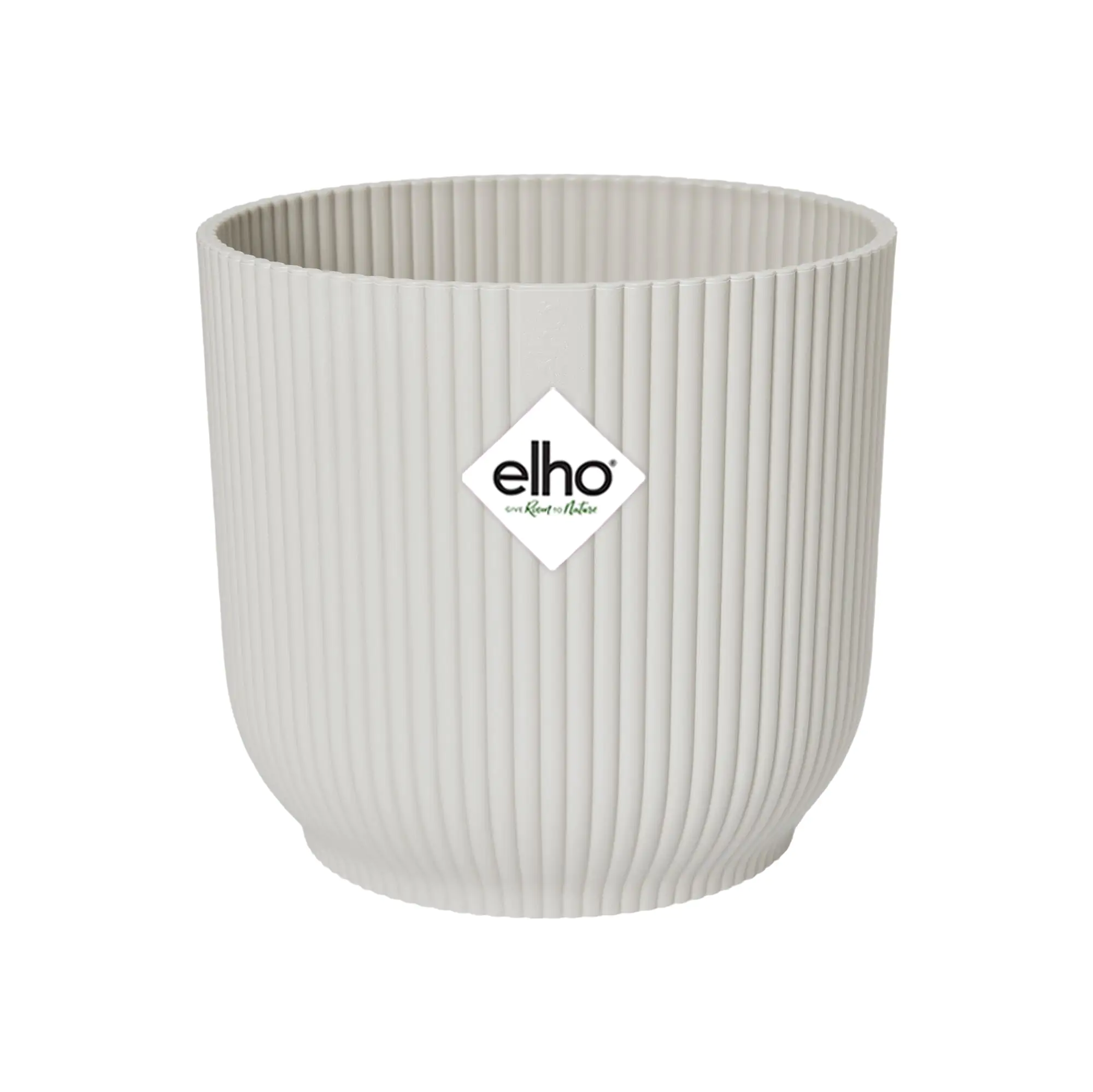 Elho Blumentopf Vibes Fold Ø 22 x 20 cm seidenweiß