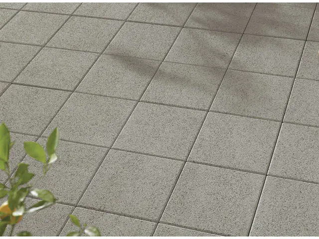 Kann Terrassenplatte Rom 40 x 40 x 5 cm grau