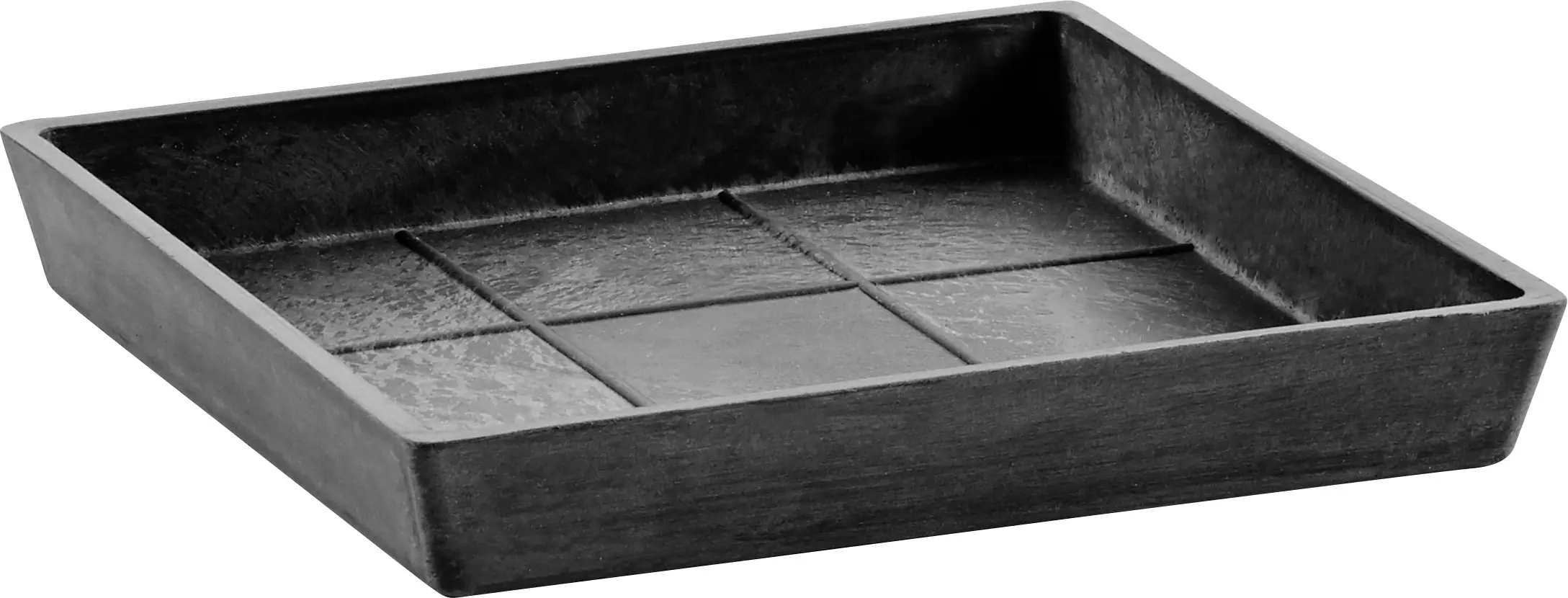 Ecopots Untersetzer dunkelgrau 38,5 x 38,5 cm