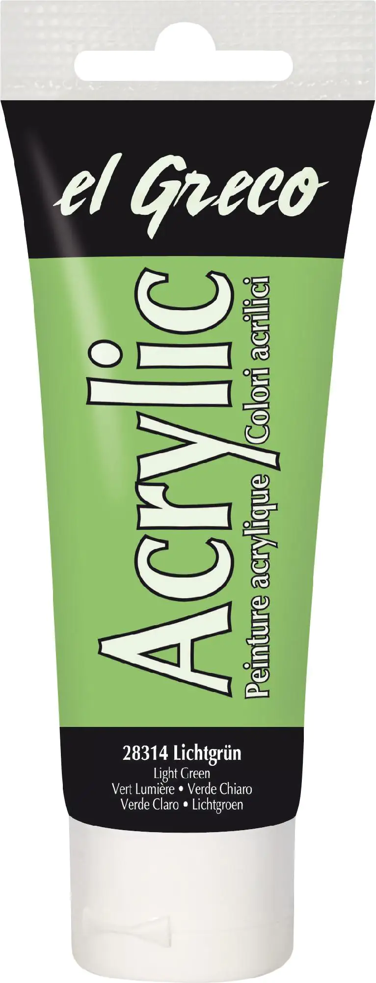 Kreul el Greco Acrylic Tube lichtgrün 75 ml