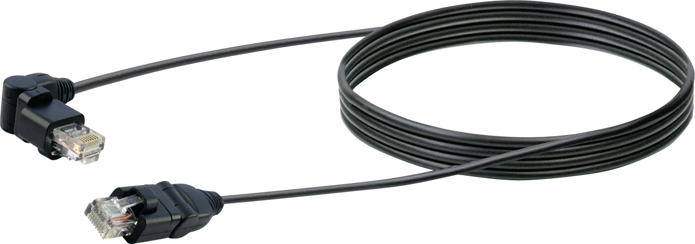 Schwaiger CAT 6 Netzwerkkabel (F-STP) 5 m 360° RJ45 Stecker > 360° RJ45 Stecker