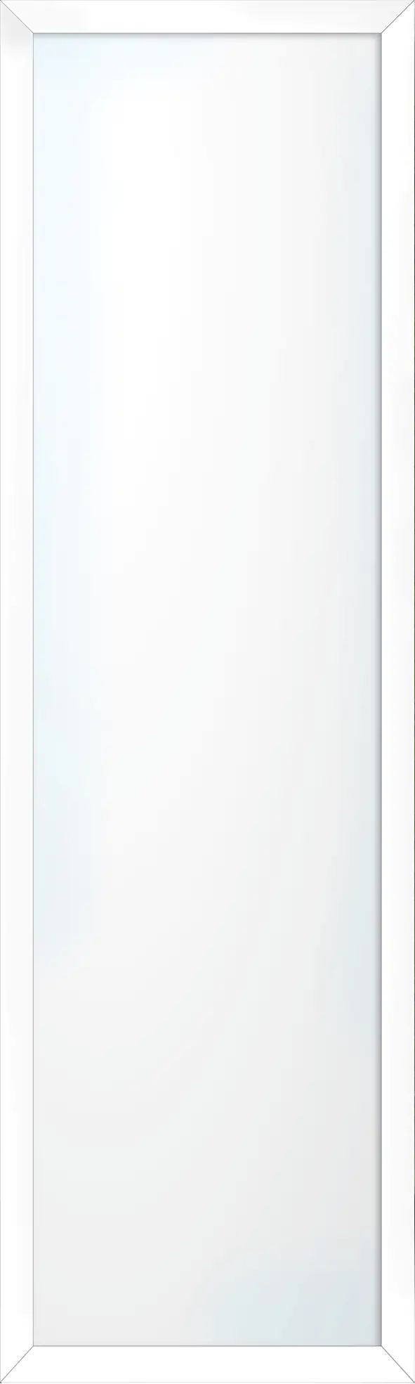 Spiegel Strato Line weiß, 30x100 cm