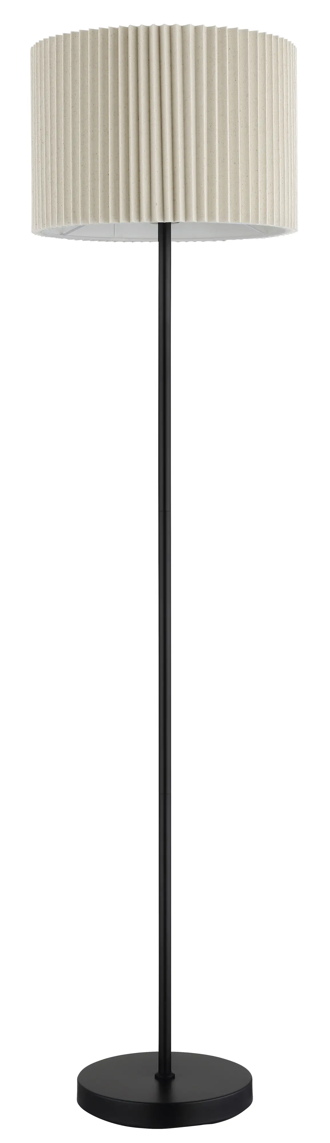 Globo Stehleuchte Page 152 cm schwarz matt