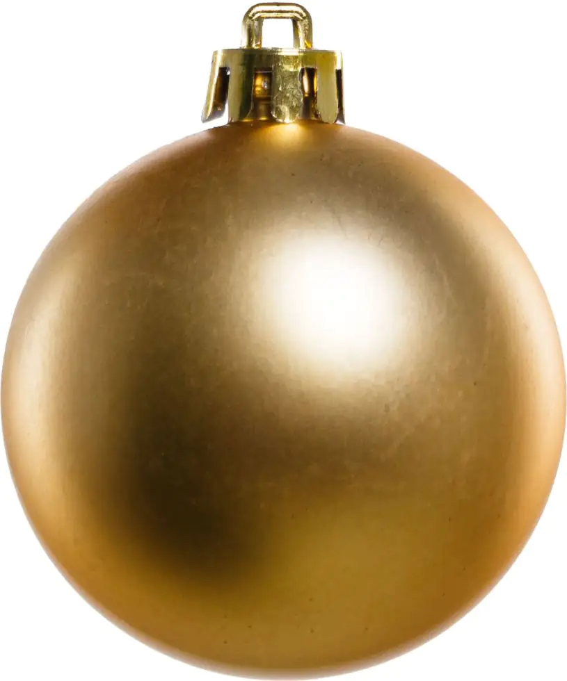 TrendLine Weihnachtskugeln bruchfest, langlebig Ø 6, 8 10 cm gold 26 Stück