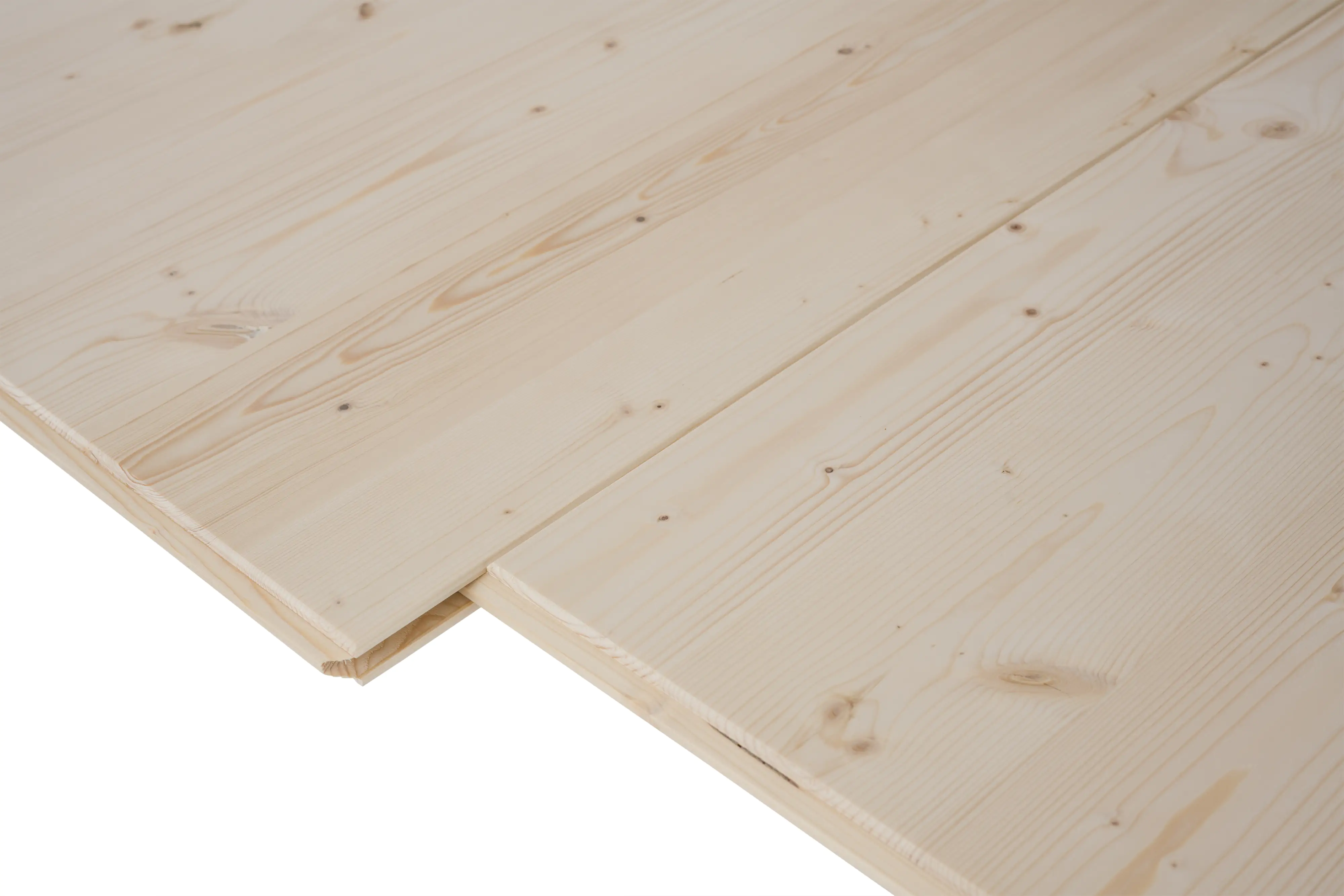 3 Schichtplatte Fichte 125 x 62,5 cm 19 mm Nut + Feder