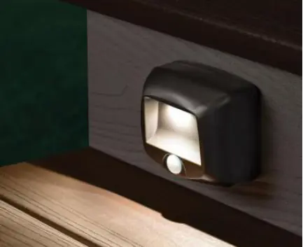 Mr Beams Treppenlicht MB520 neutralweiß Batterielicht schwarz