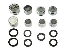 Cornat Luftsprudler Set 8-teilig Messing verchromt, 8-teilig