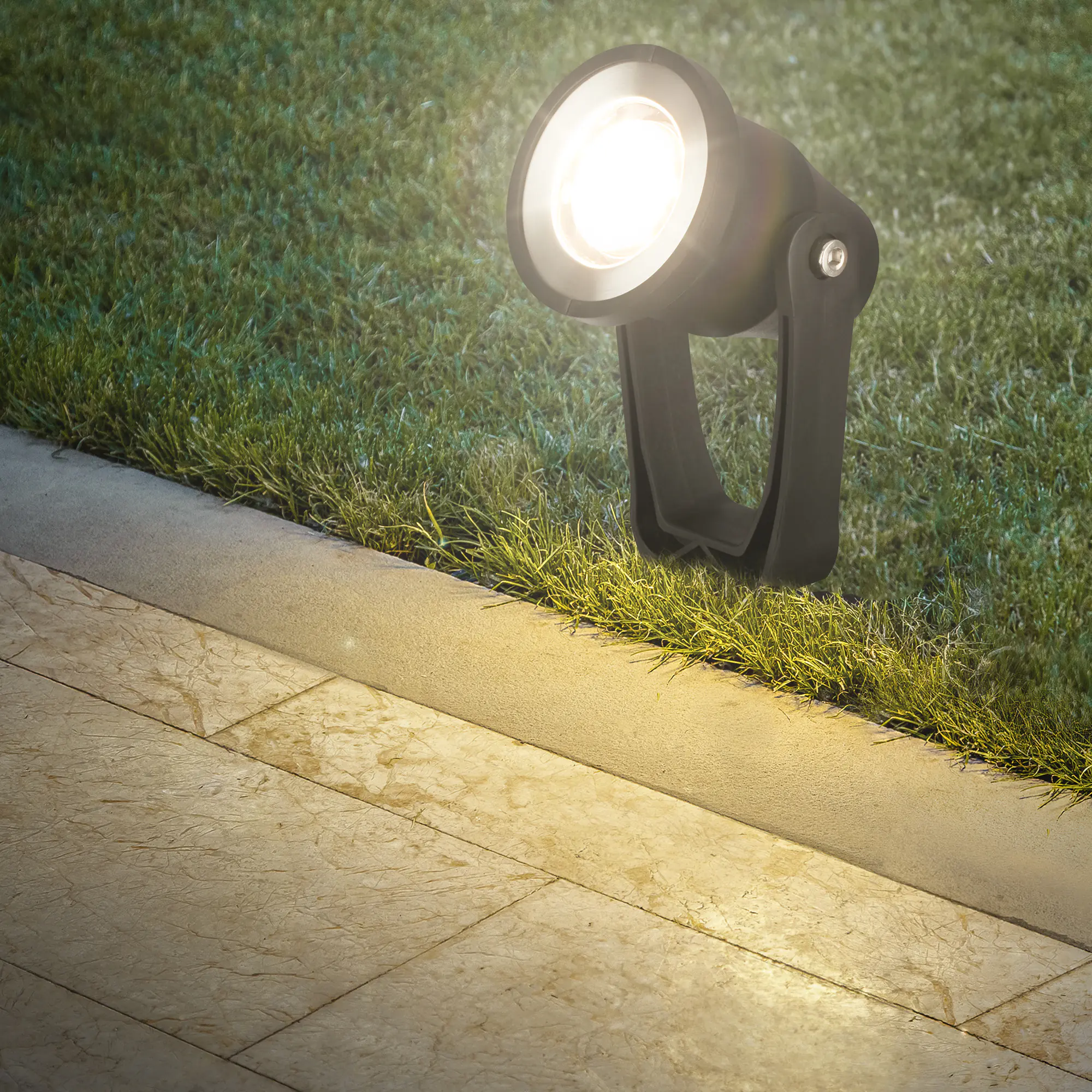 Briloner LED Wegeleuchte Lillis Connect to Shine 3er Starterset 3x1W warmweiß