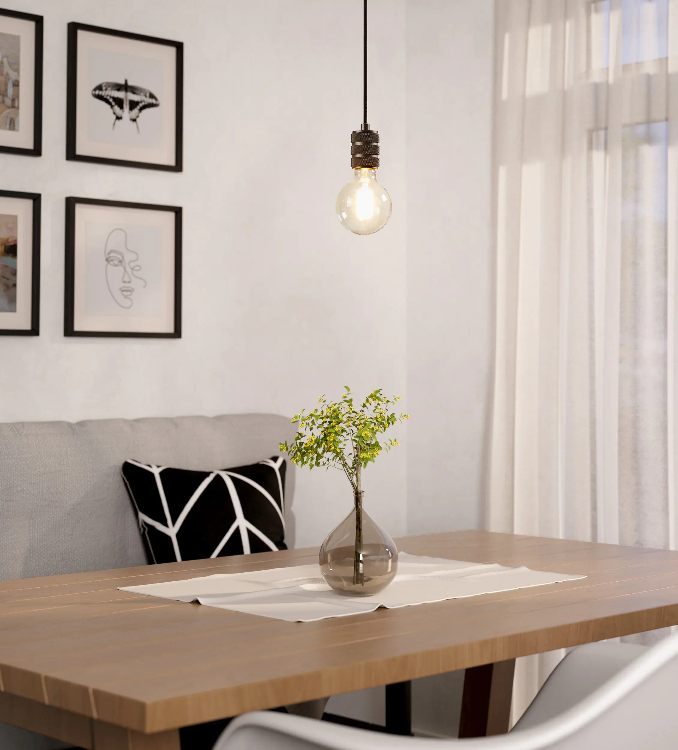 Eglo Connect LED Leuchtmittel-Z G95 Globeform E27-6W Smart Home connect.Z