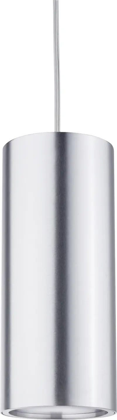 Paulmann URail LED Pendel Barrel chrom matt Alu eloxiert 13,5 cm 9 W