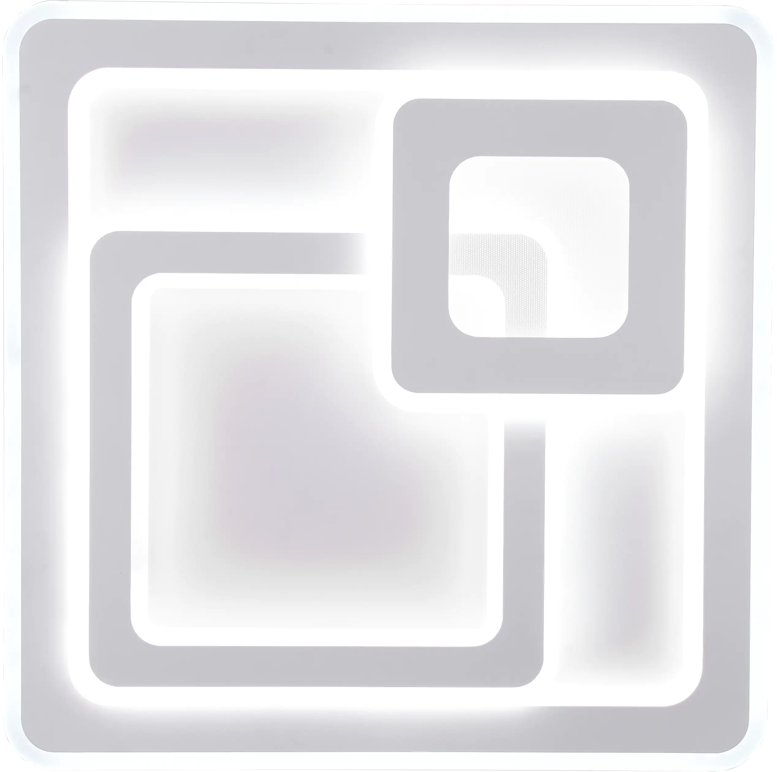 Trio Leuchten LED Deckenleuchte Mita weiß 51,5 cm dimmbar