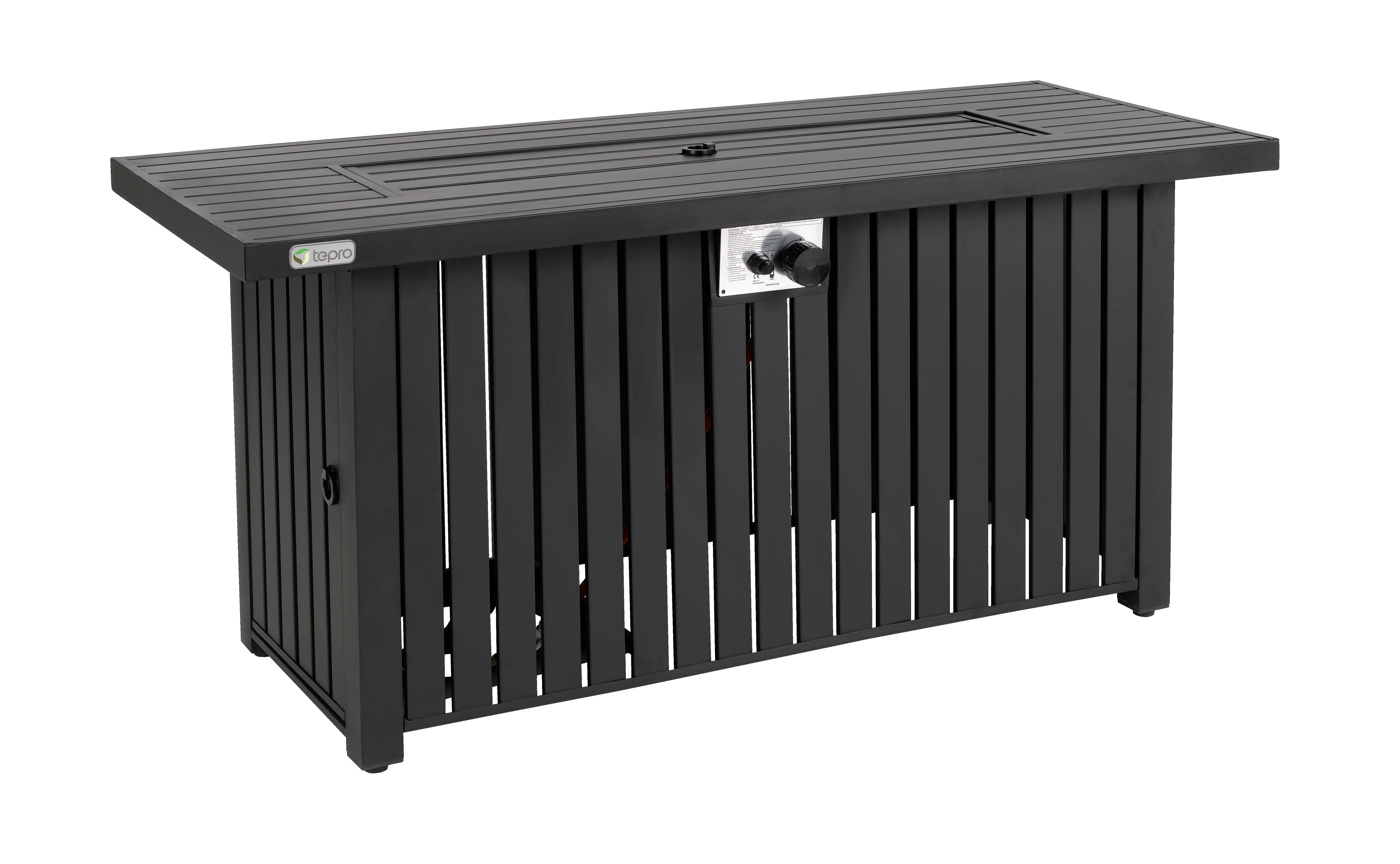 Tepro Gasfeuerstelle Topeka XL anthrazit