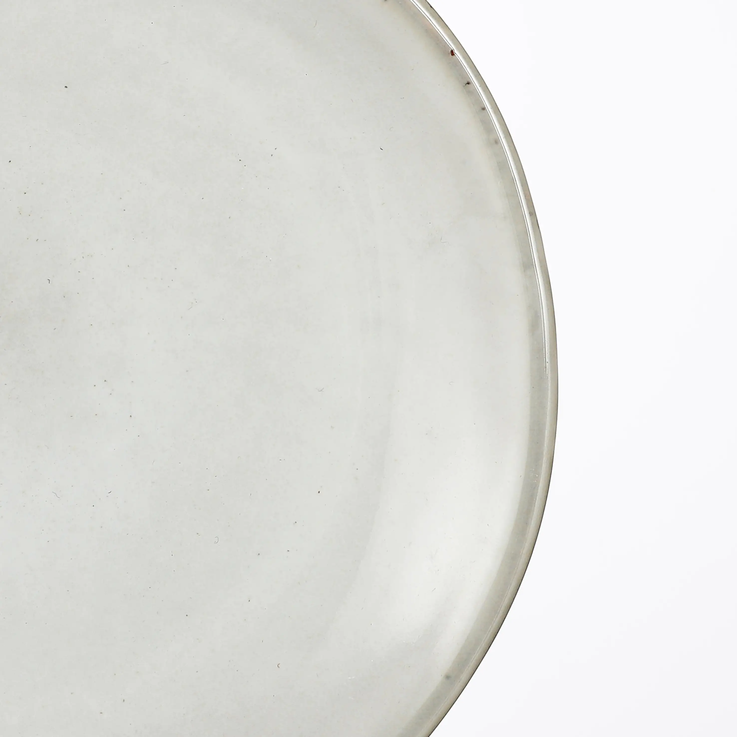 Mica Teller Tabo grau, Ø 14 cm x 2 cm