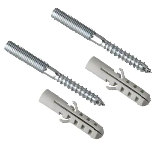 Cornat Stockschrauben inkl. Dübel M8 x 50 mm, 2 Stück