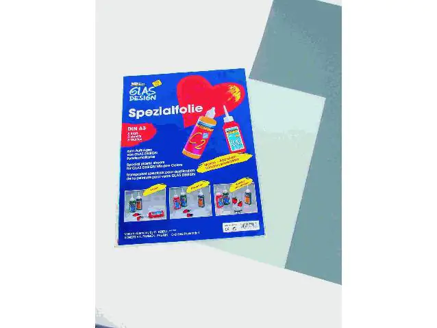 Kreul Window Color Spezialfolie 3 Blatt DIN A3