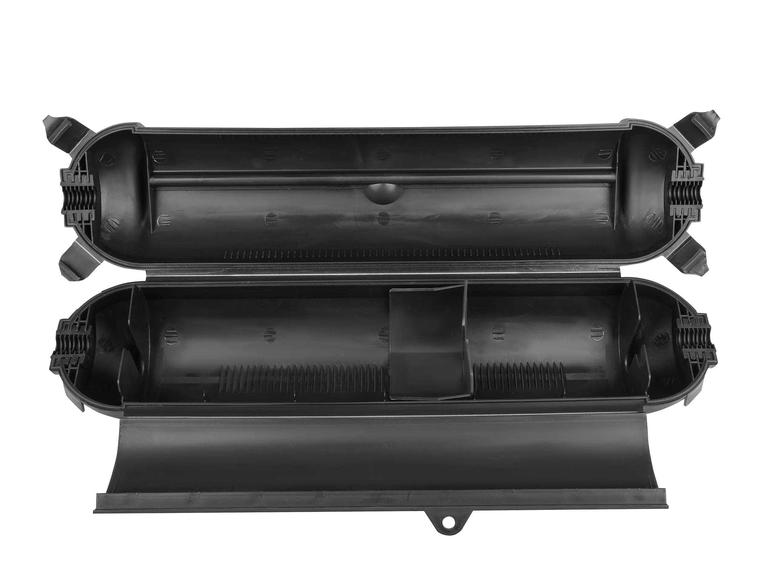 Sicherheitsbox für CEE Stecker 30 x 9,5 x 9,5 cm Schwarz