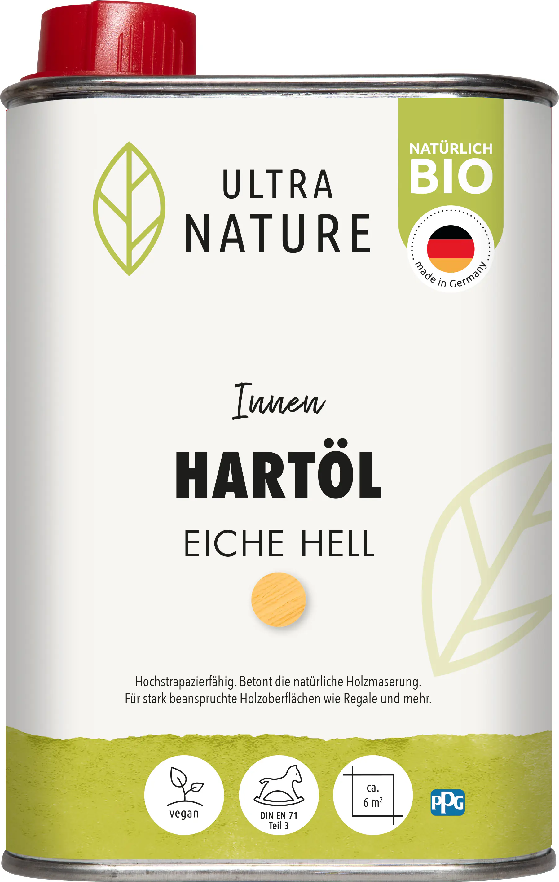 Ultra Nature Hartöl 250 ml eiche-hell 