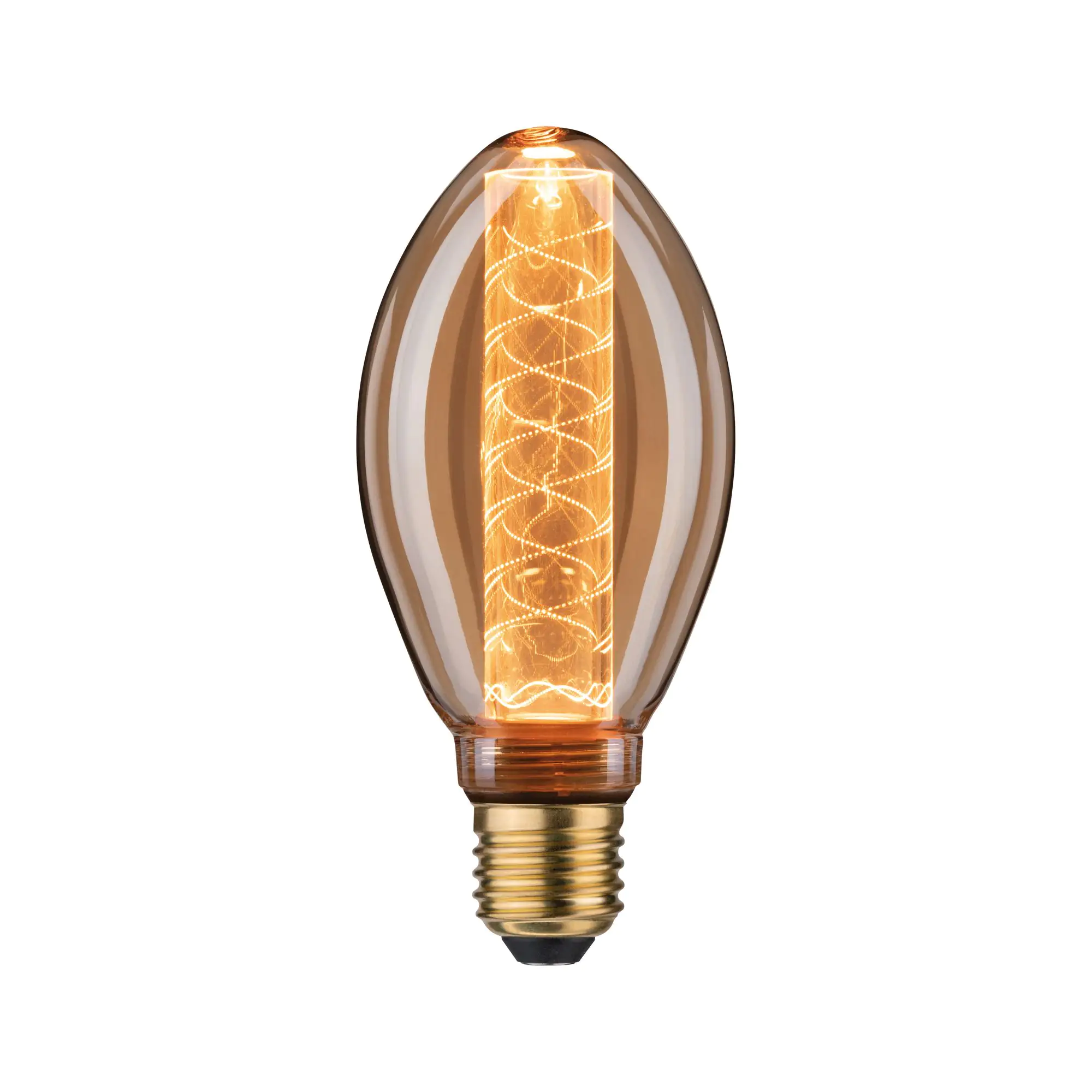 Paulmann LED Leuchtmittel Vintage-Birne B75 E27 4 W gold mit Innenkolben