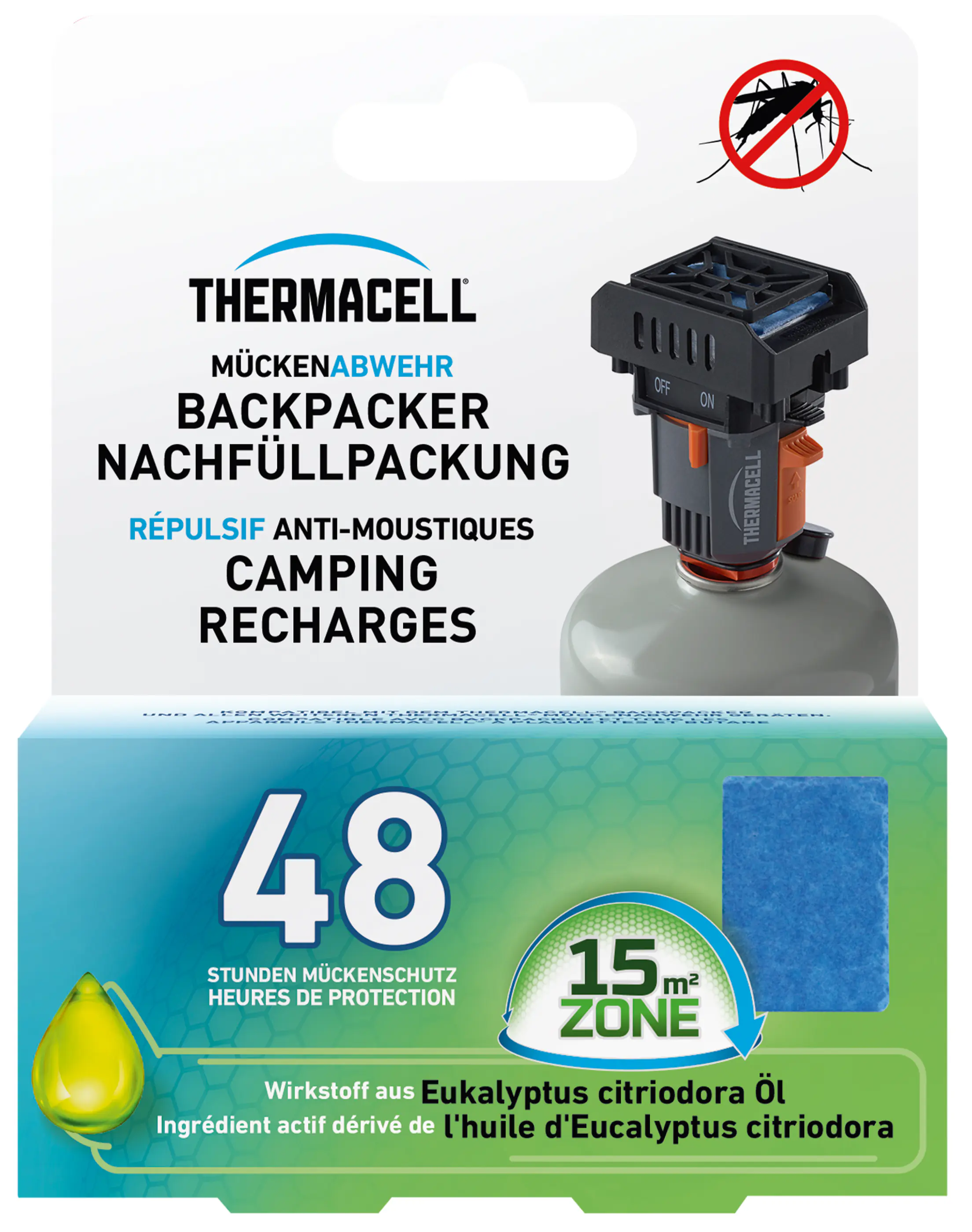 Thermacell Mückenabwehr Nachfüllpackung Backpacker 48 Stunden 1 Stück