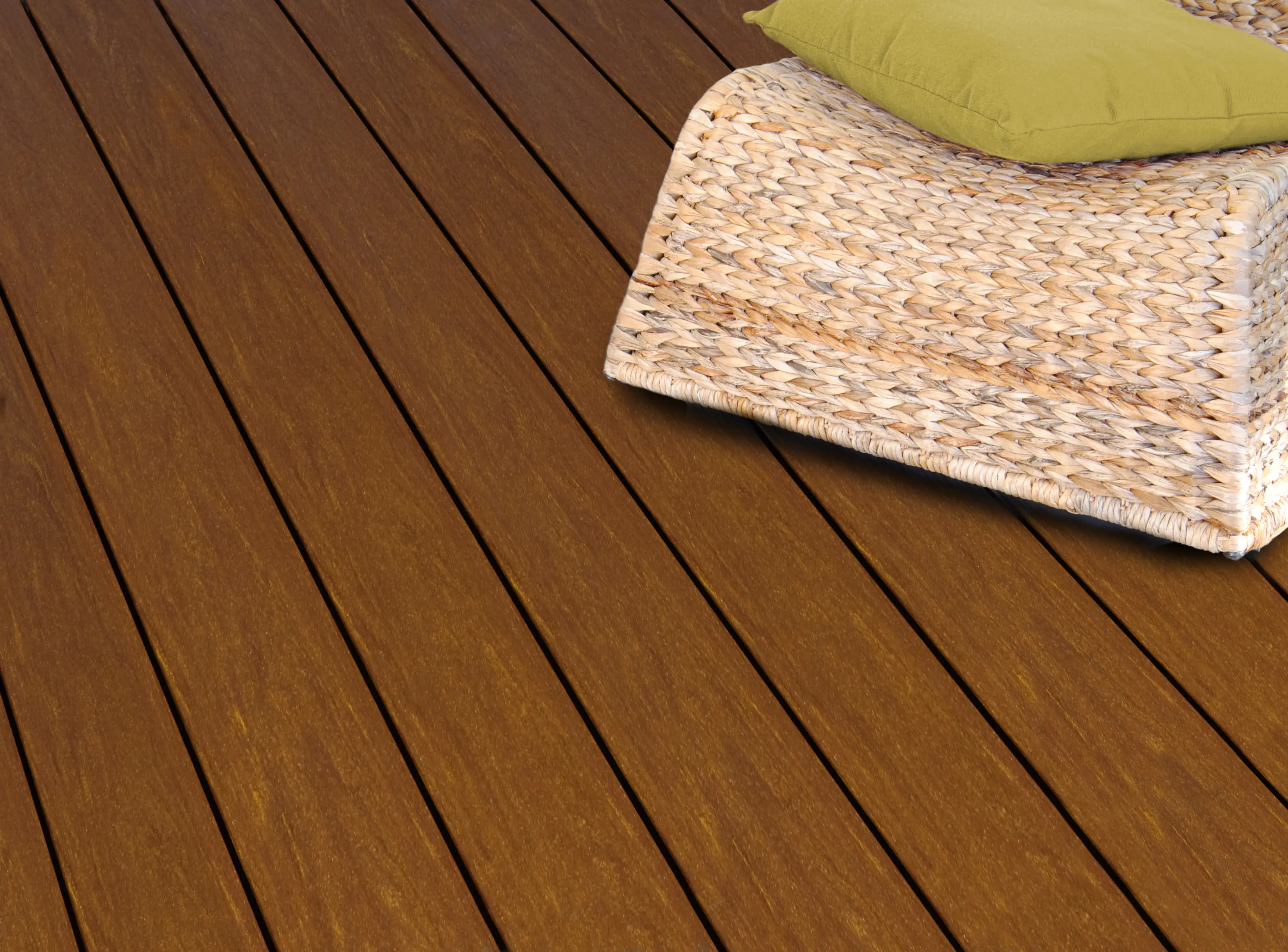 Kovalex Terrassendiele WPC 300 x 14,5 x 2,0 cm walnuss mattiert