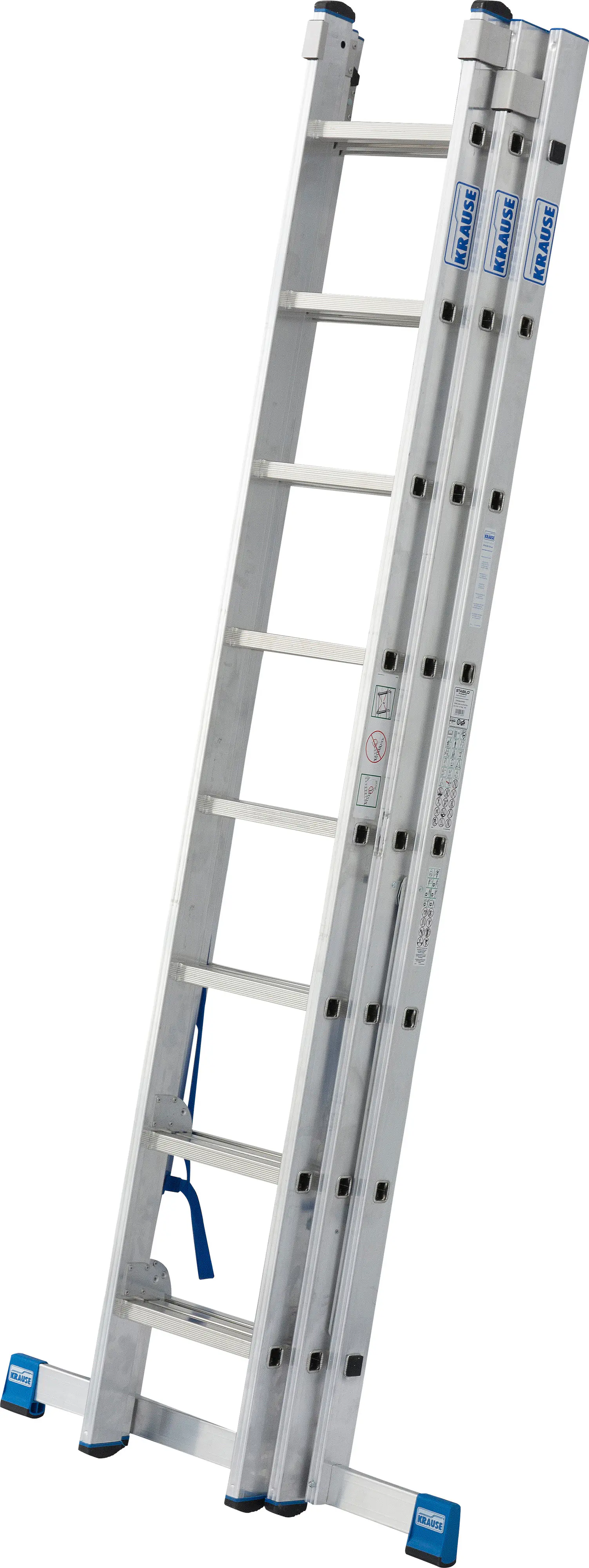 Krause Aluminium-Mehrzweckleiter STABILO mit Treppenfunktion 6,05 m
