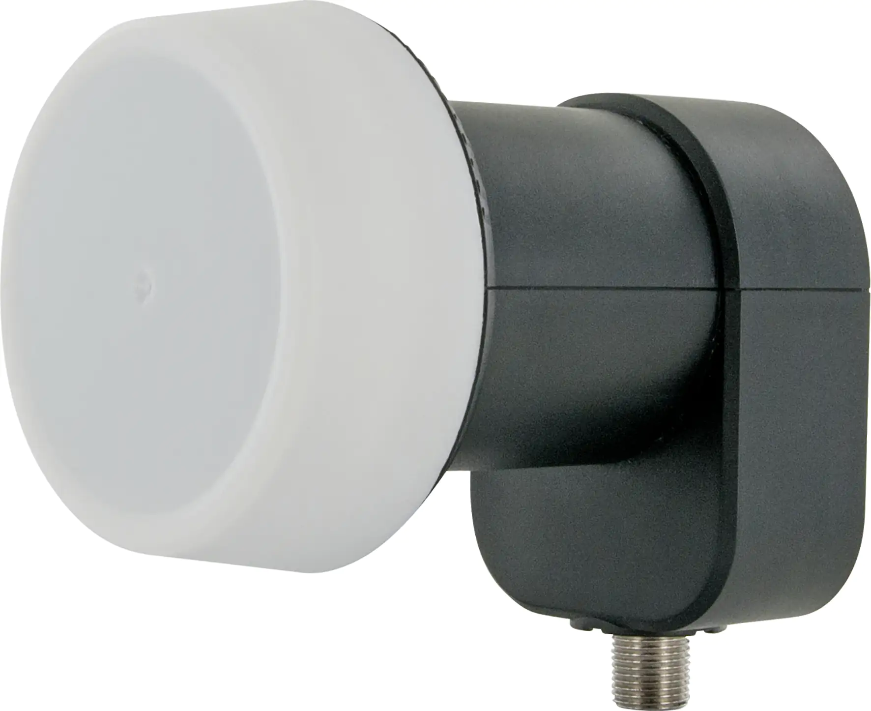 Schwaiger Single LNB1 digital anthrazit mit Wetterschutz für 1 Teilnehmer
