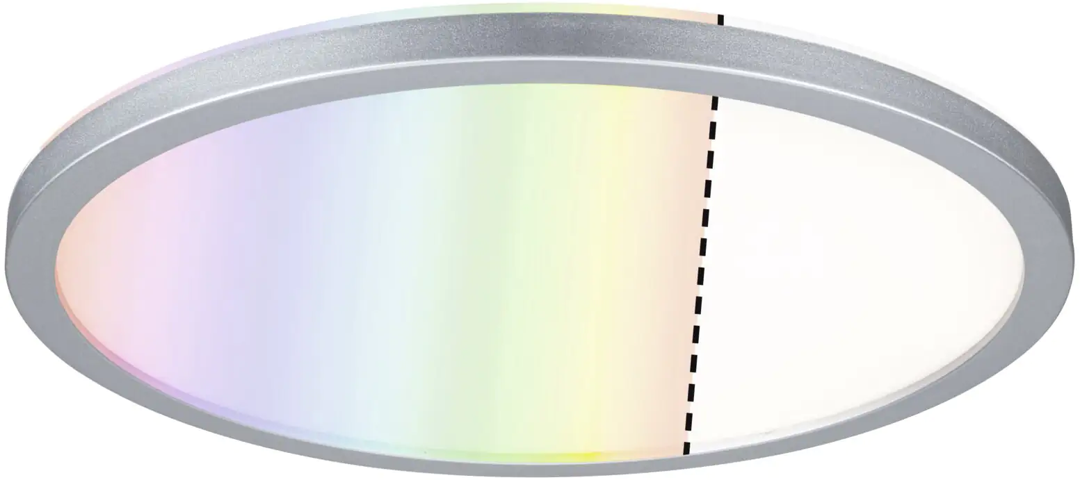 Paulmann LED Panel Atria Shine chrom-matt Ø 29,3 cm RGBW