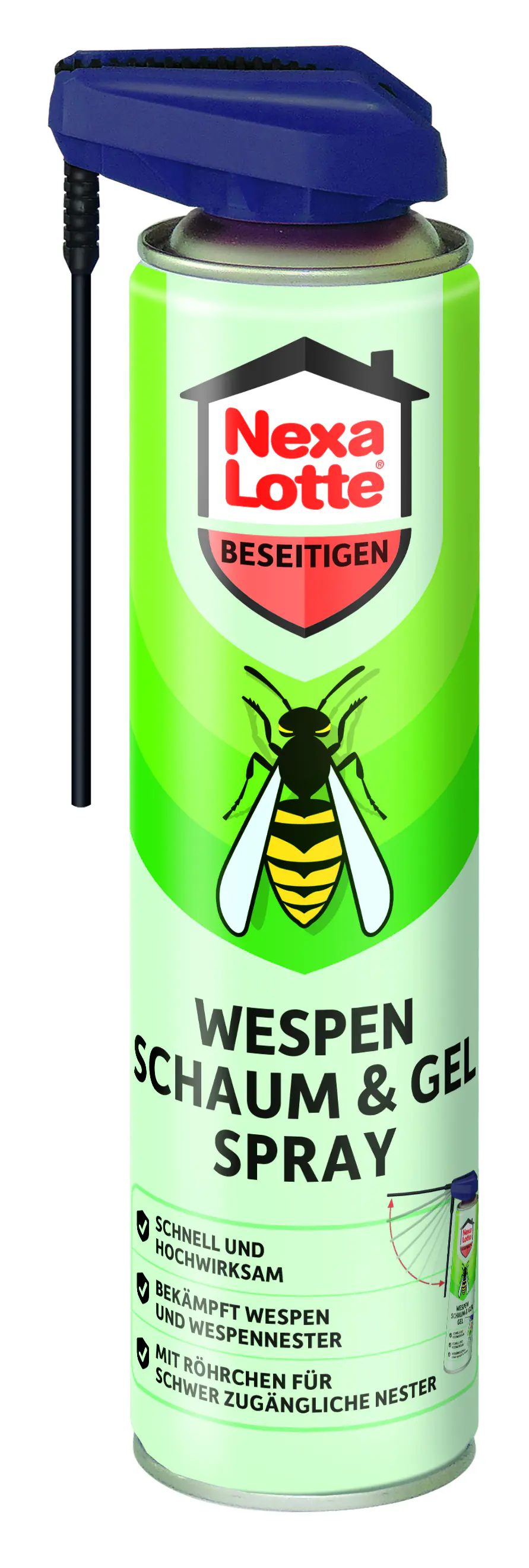 Nexa Lotte Wespenschaum & Gel Spray 400 ml