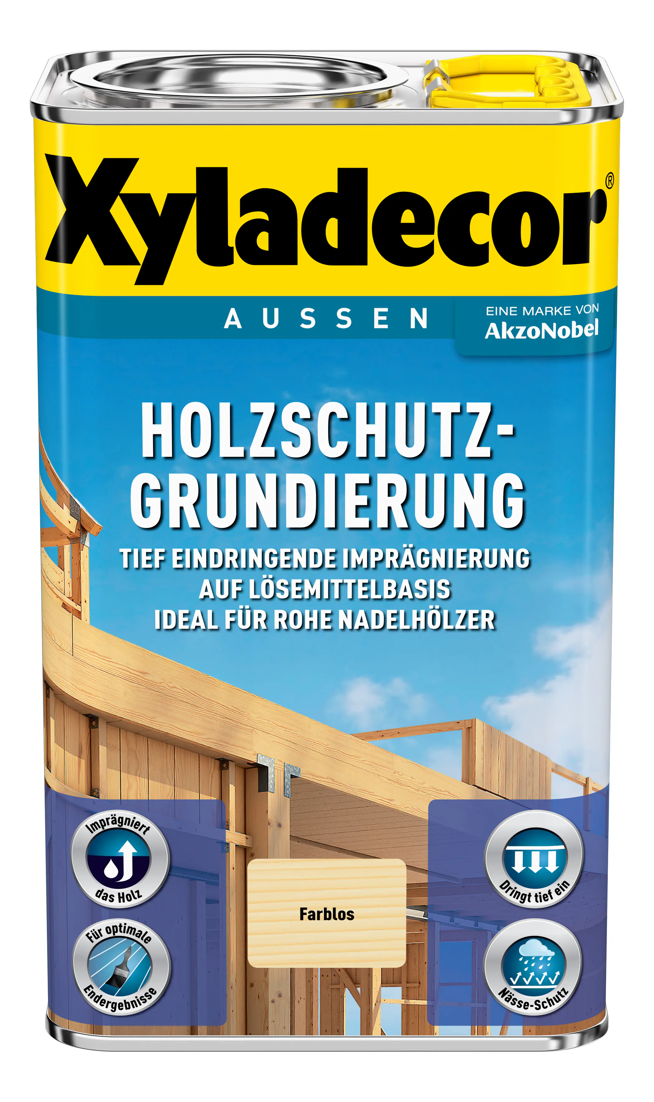 Xyladecor Holzschutz-Grundierung LMH 5 L farblos