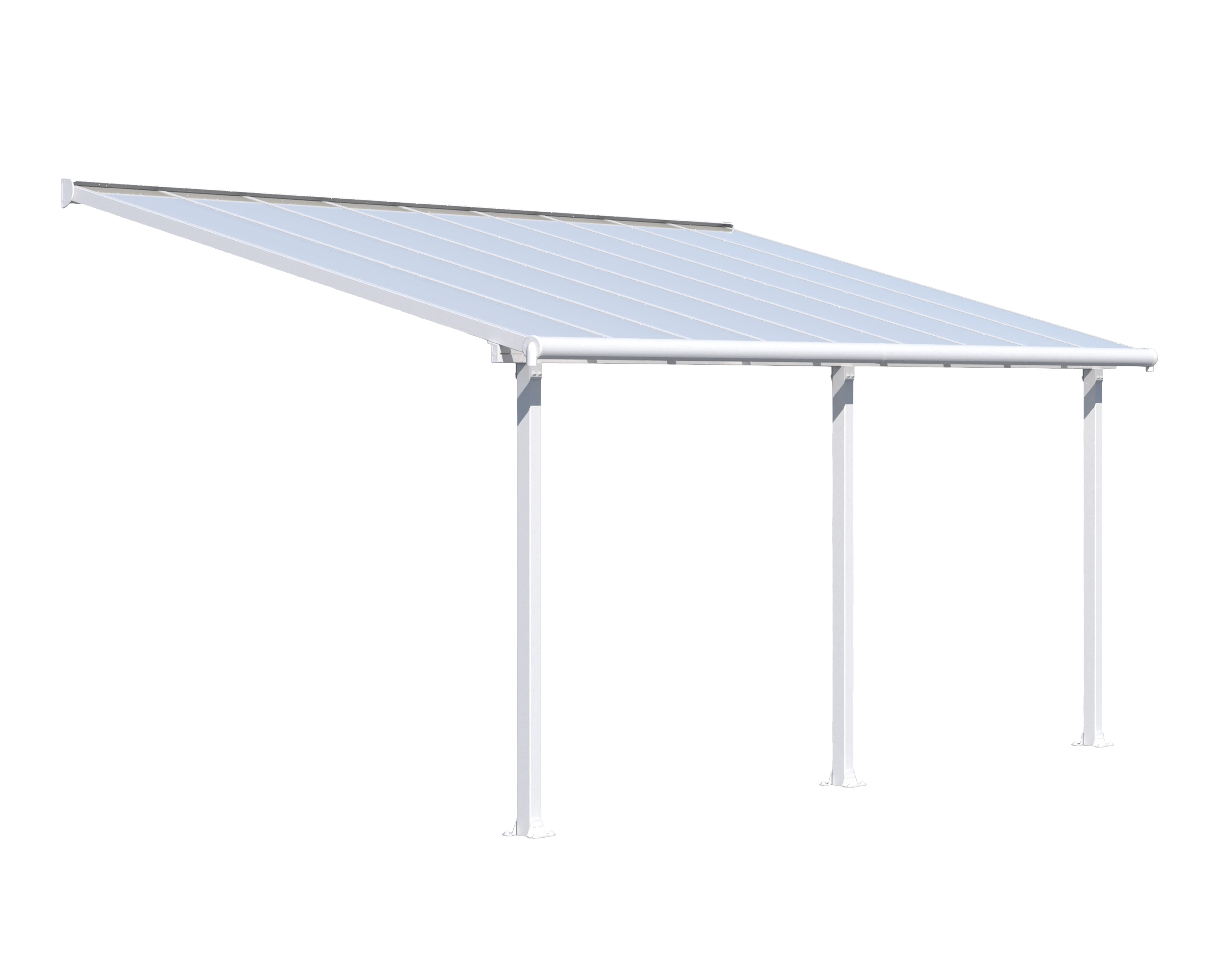 Canopia Terrassenüberdachung Olympia 3x5.4 weiß